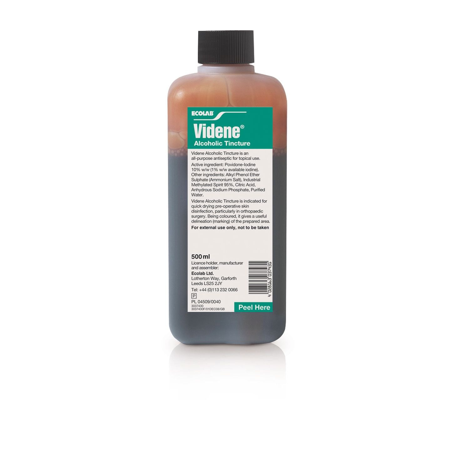 Povidone Iodine Alcoholic Tincture  | P | 10%/500ml | Solution | Pack of 1