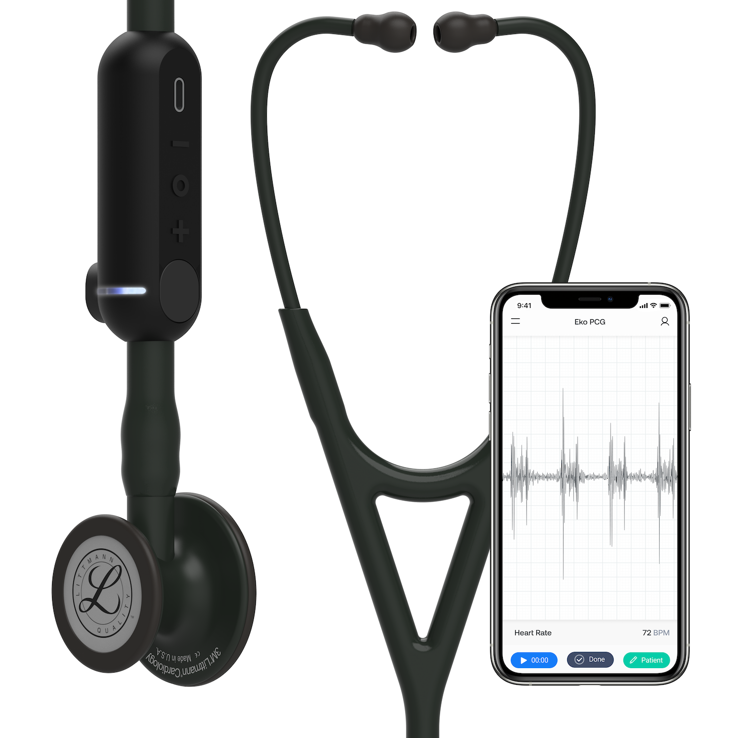 3M Littmann CORE Digital Stethoscope | Black