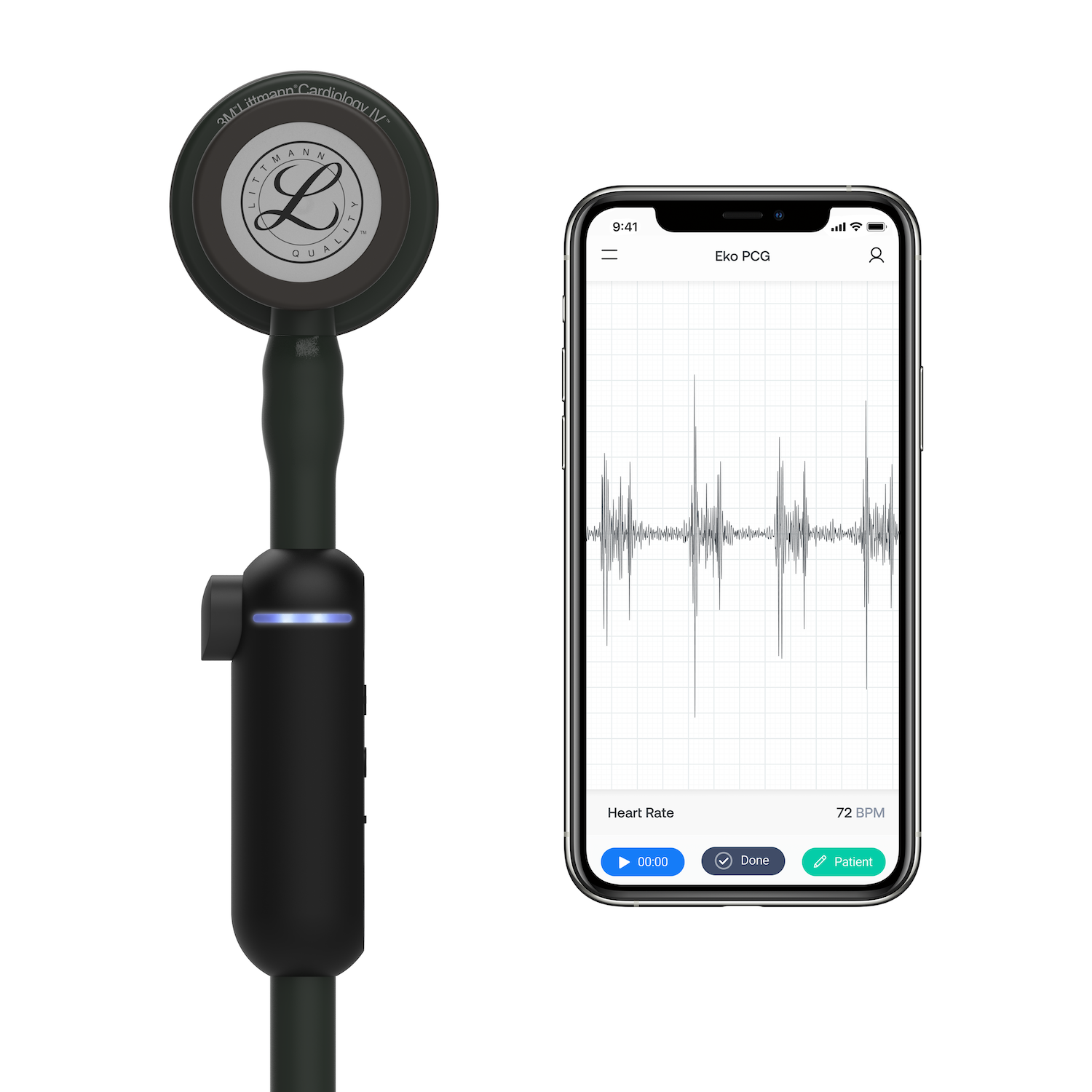 3M Littmann CORE Digital Stethoscope | Black (3)