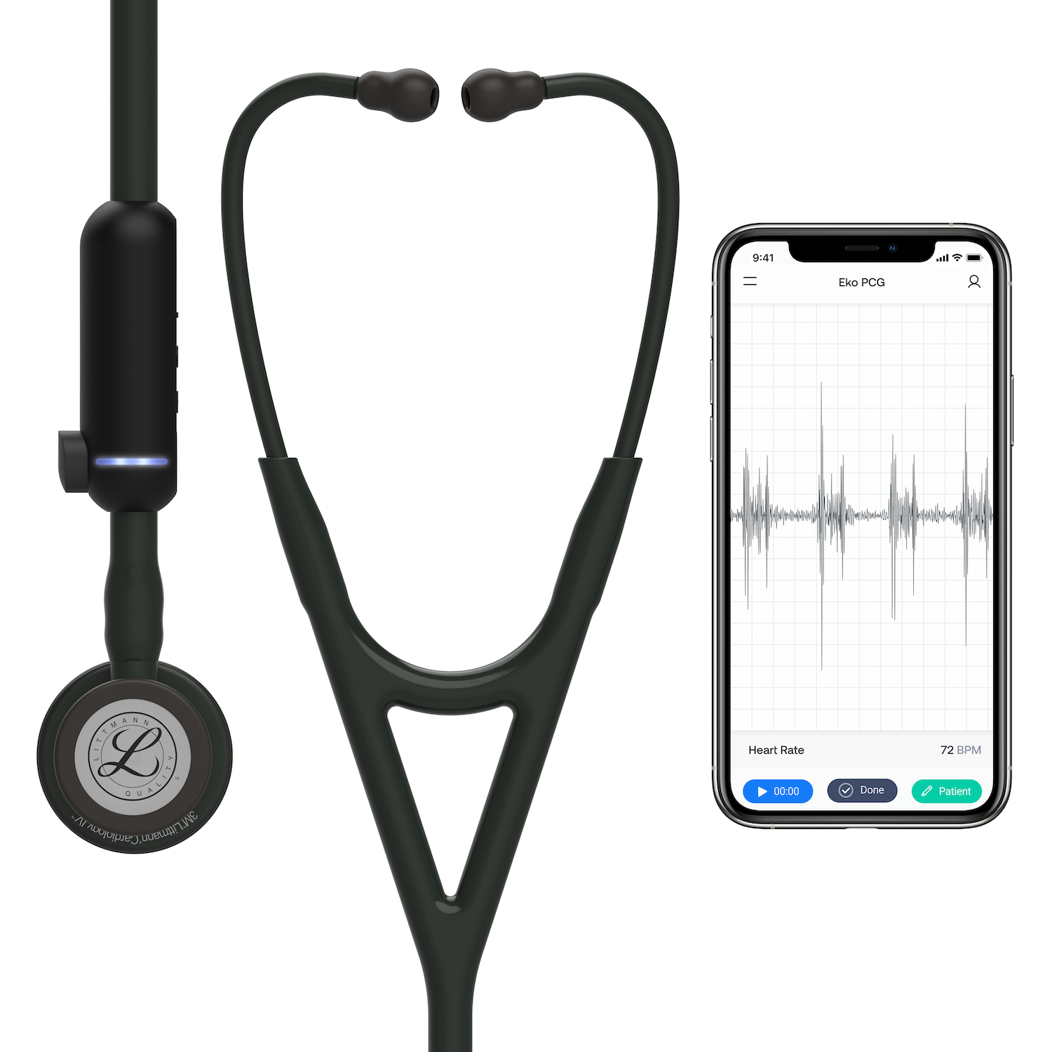 3M Littmann CORE Digital Stethoscope | Black (4)