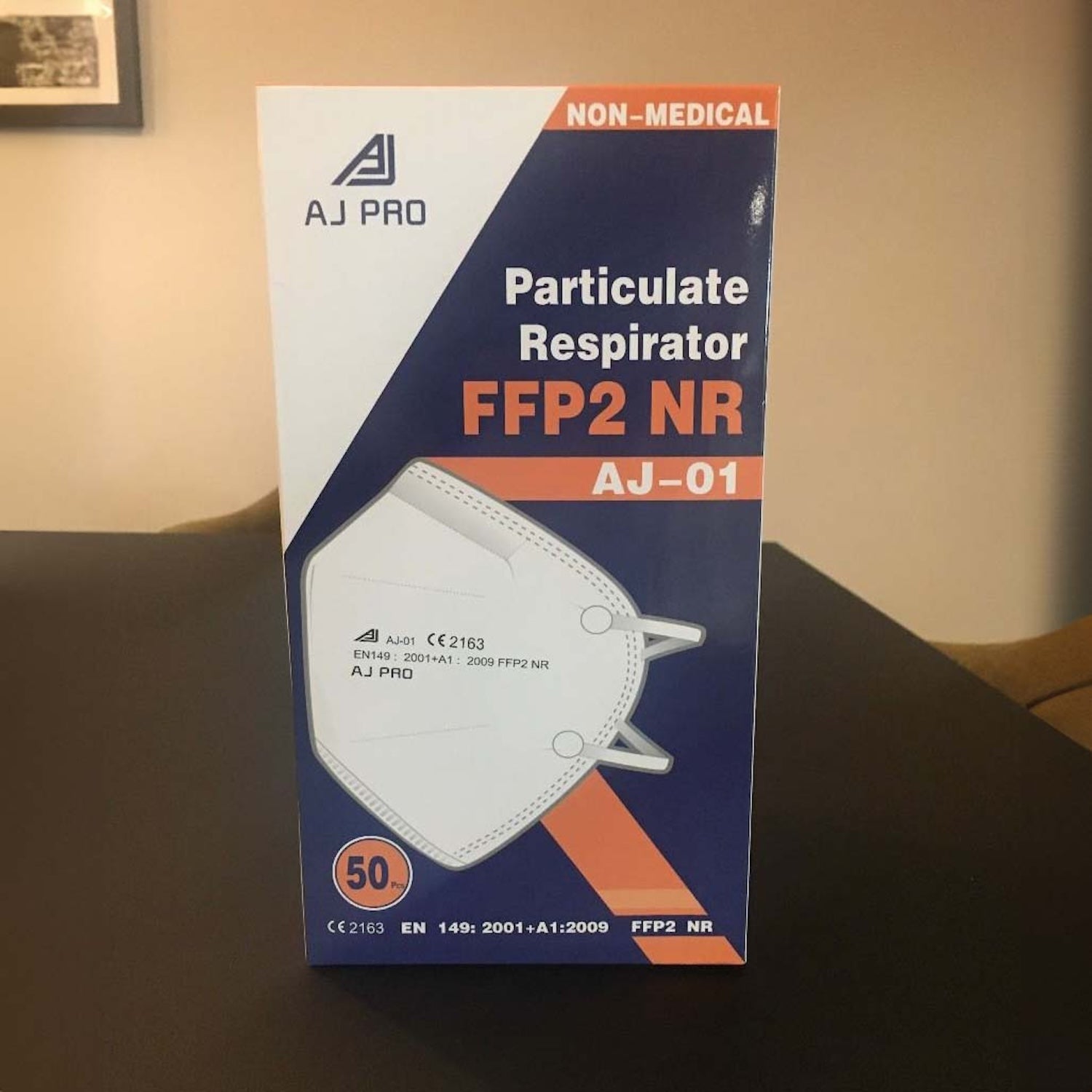 FFP2 Face Masks | EN 149:2001+A1:2009 | Pack of 50 (3)