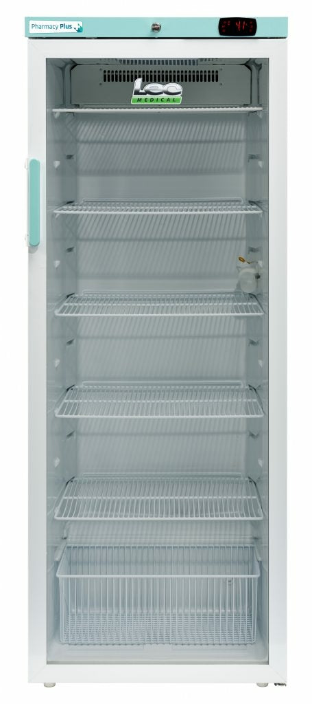 Lec Freestanding Fridge with Bluetooth | 310L | Glass Door