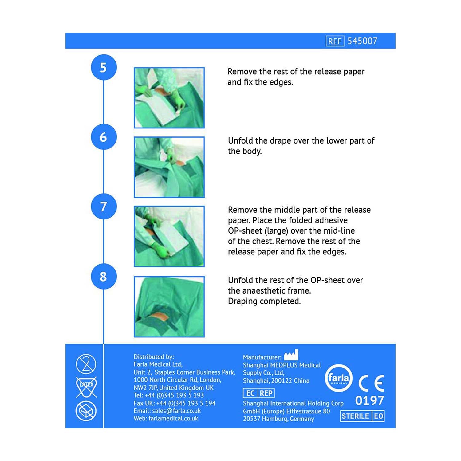MediDrape Utility Drape with Tape | 90 x 90cm | Pack of 30 (4)