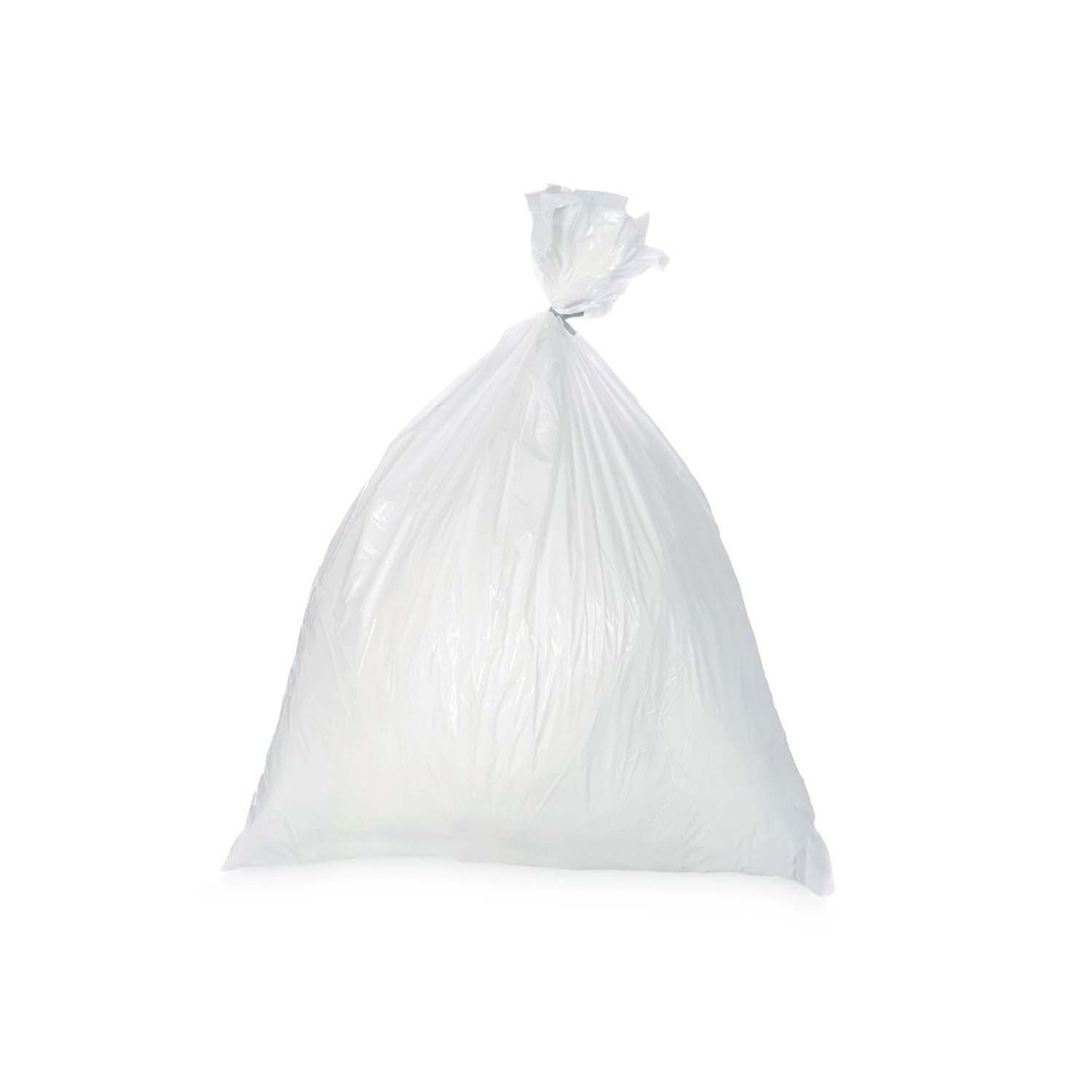 KleenMe Swing Bin Liners | White | 4.3g | Flat Pack | Pack of 100 (1)