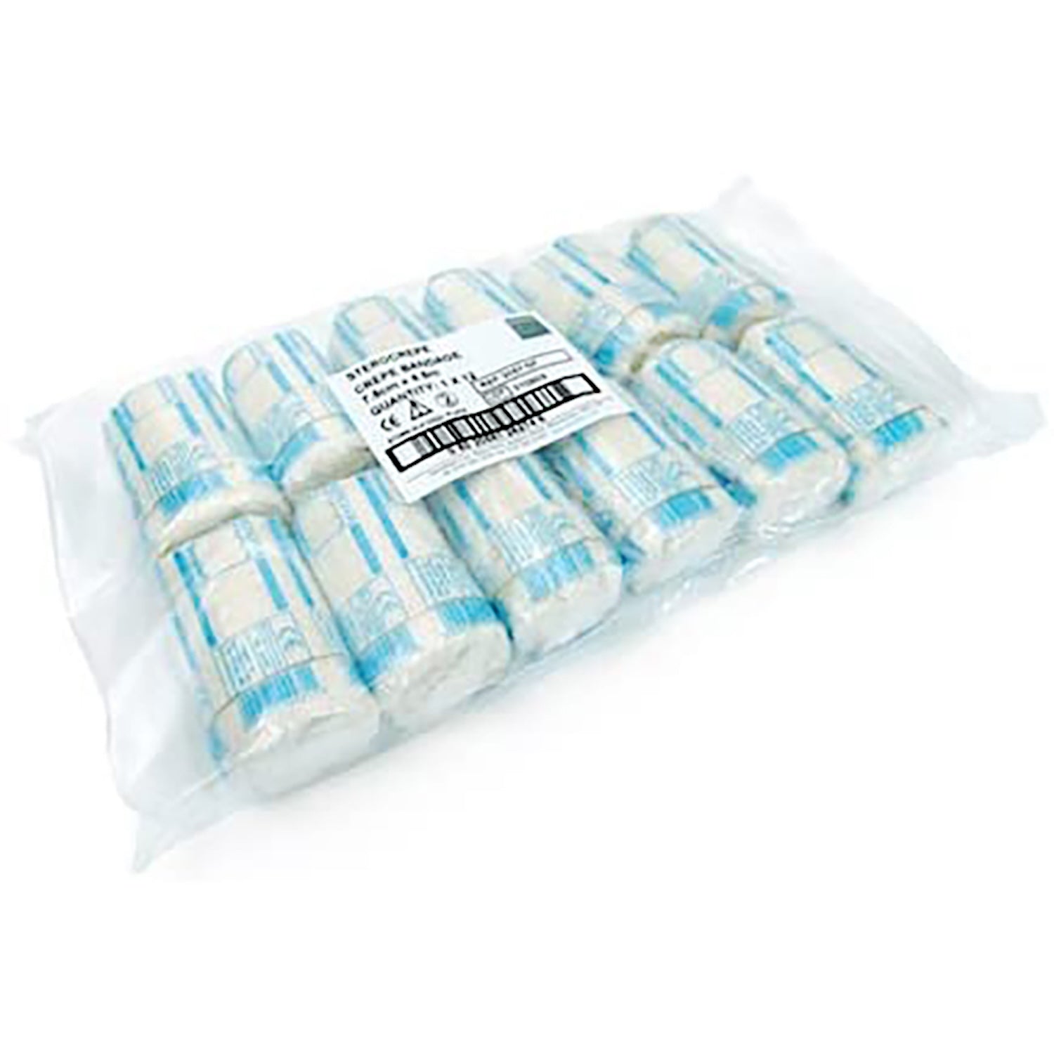 Steroplast Crepe Bandages | Size 7.5 x 4.5 | Pack of 12 (2)