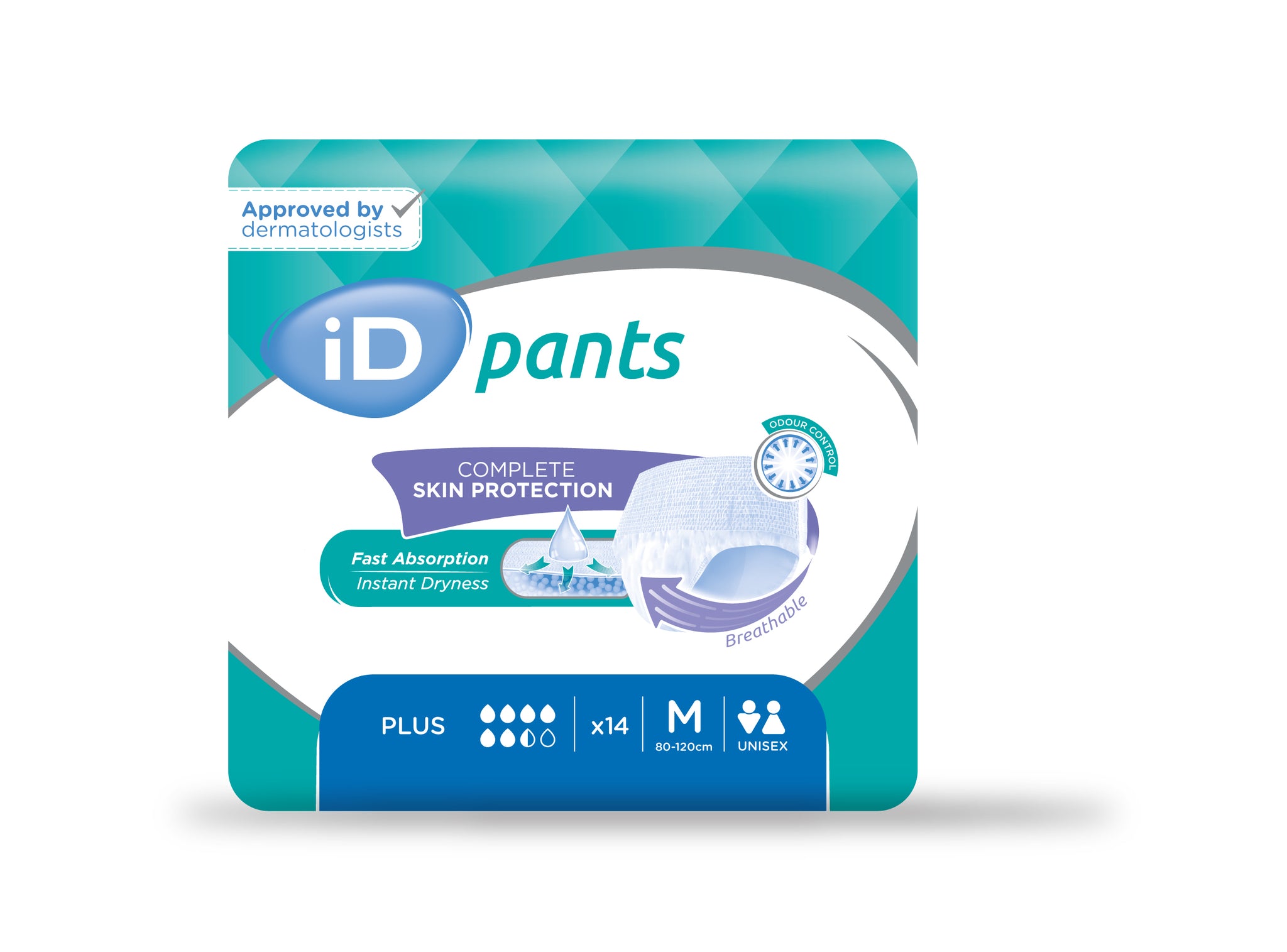 iD Pants Plus | Medium | Case of 8 Packs (14 Pieces / Pack) (2)
