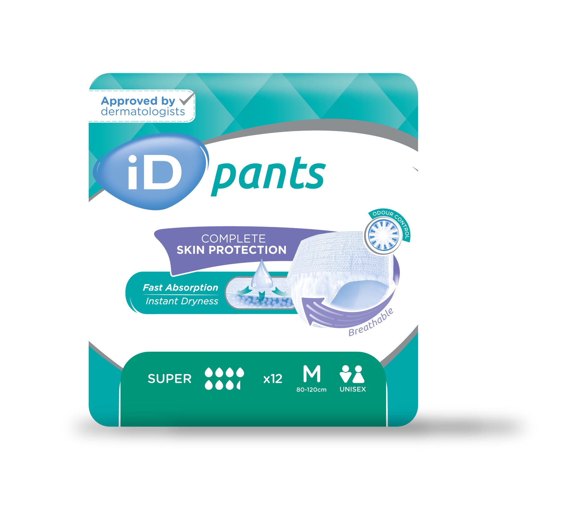 iD Pants Super | Medium | Case of 6 Packs (12 Pieces / Pack) (2)
