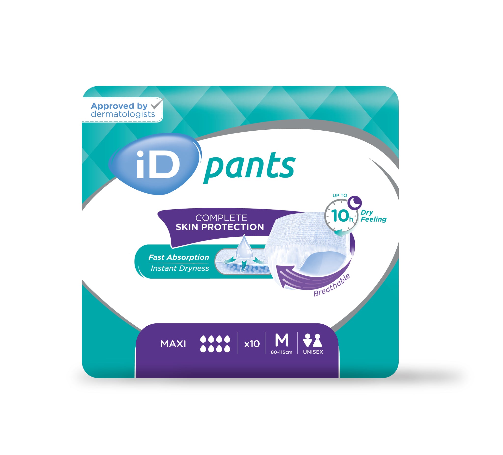 iD Pants Maxi | Medium | Case of 8 Packs (10 Pieces / Pack) (2)
