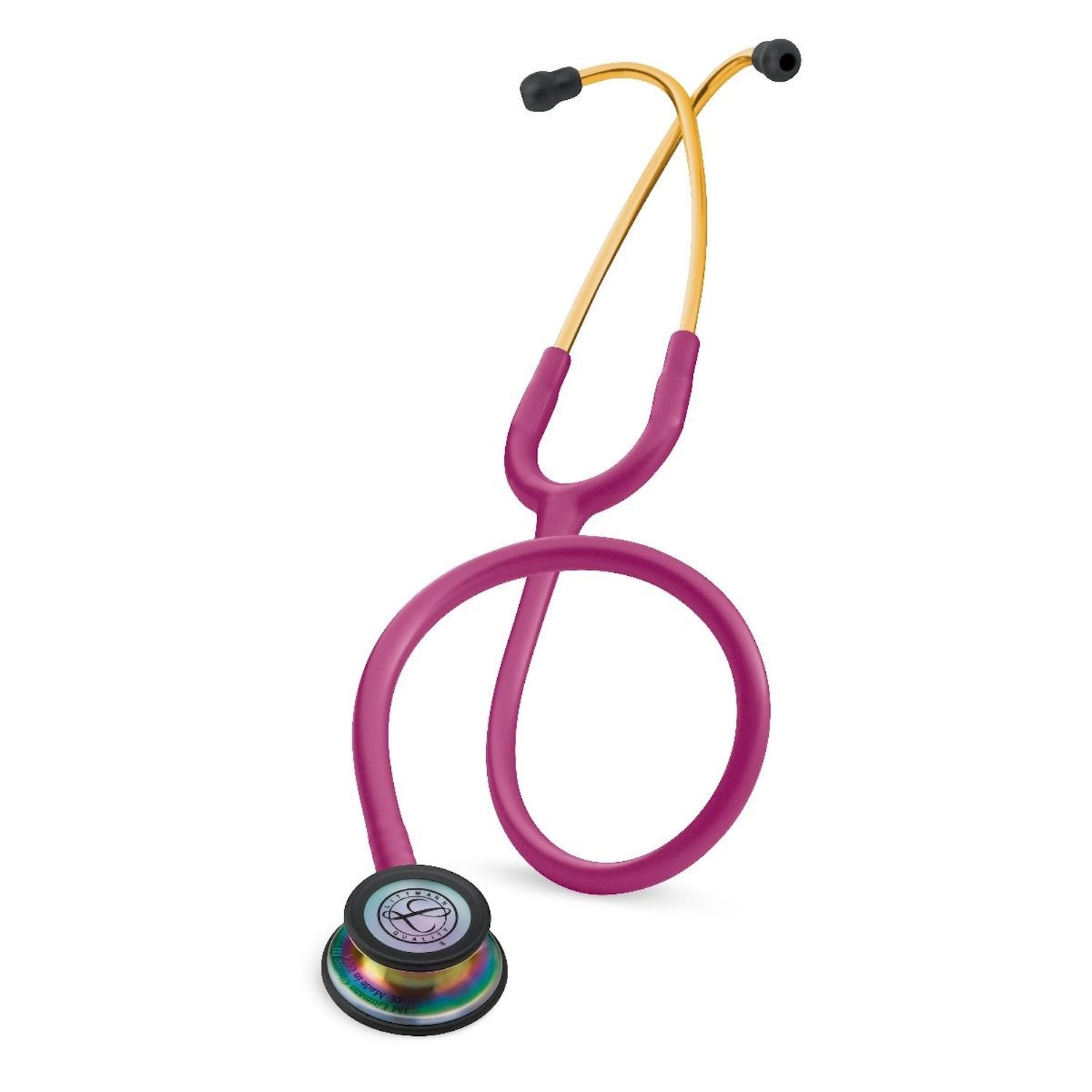 3M Littmann Classic III Stethoscope | Rainbow Edition | Raspberry Tube