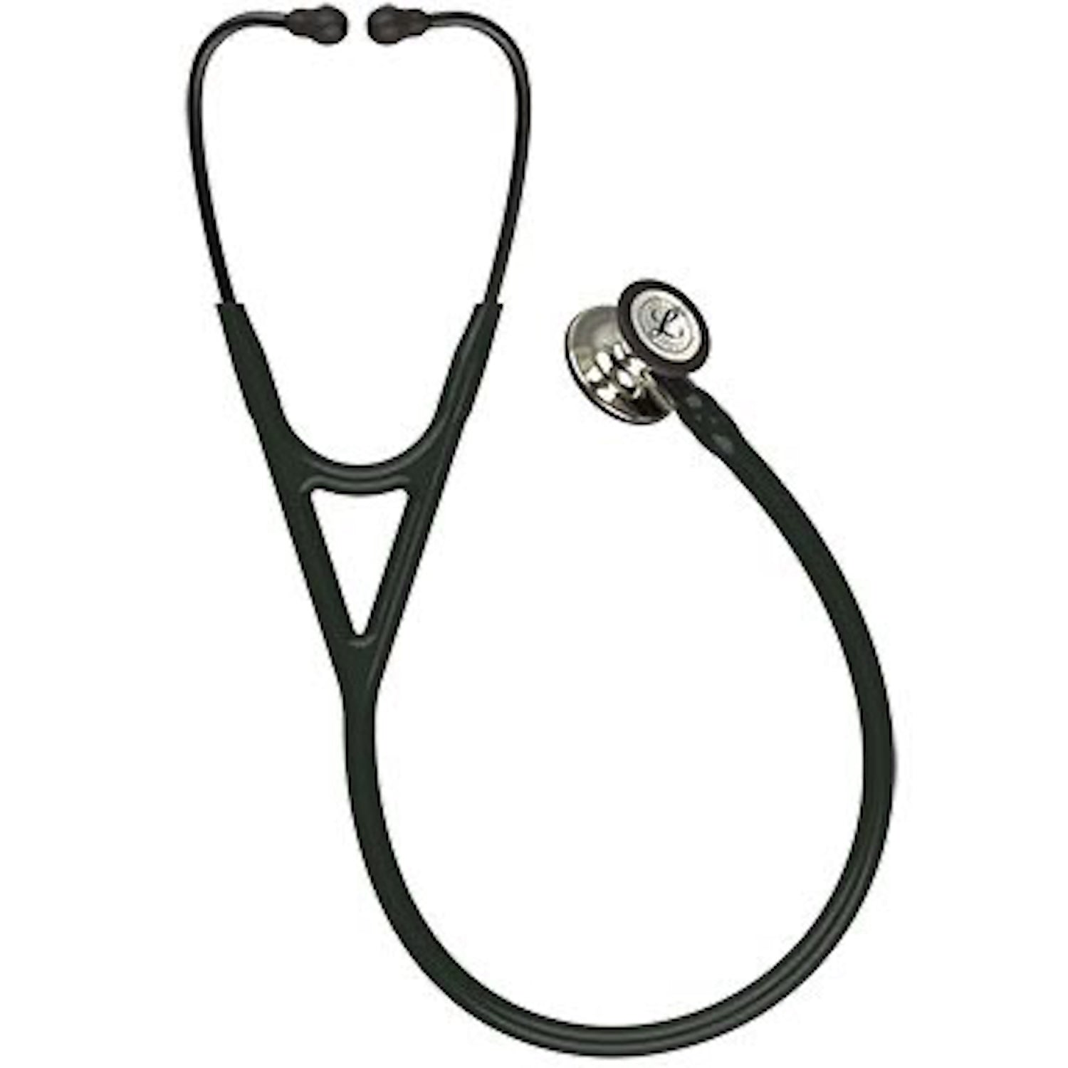 3M Littmann Cardiology IV Stethoscope | Champagne Finish Chestpiece | Black Tube (6)