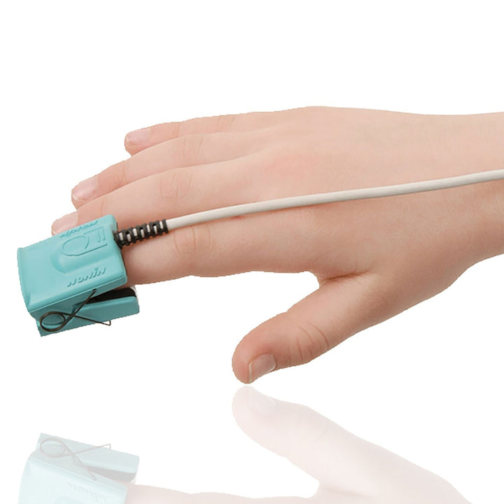 Image of Nonin SpO2 Sensor, Sub-D, Finger Clip, Paediatric