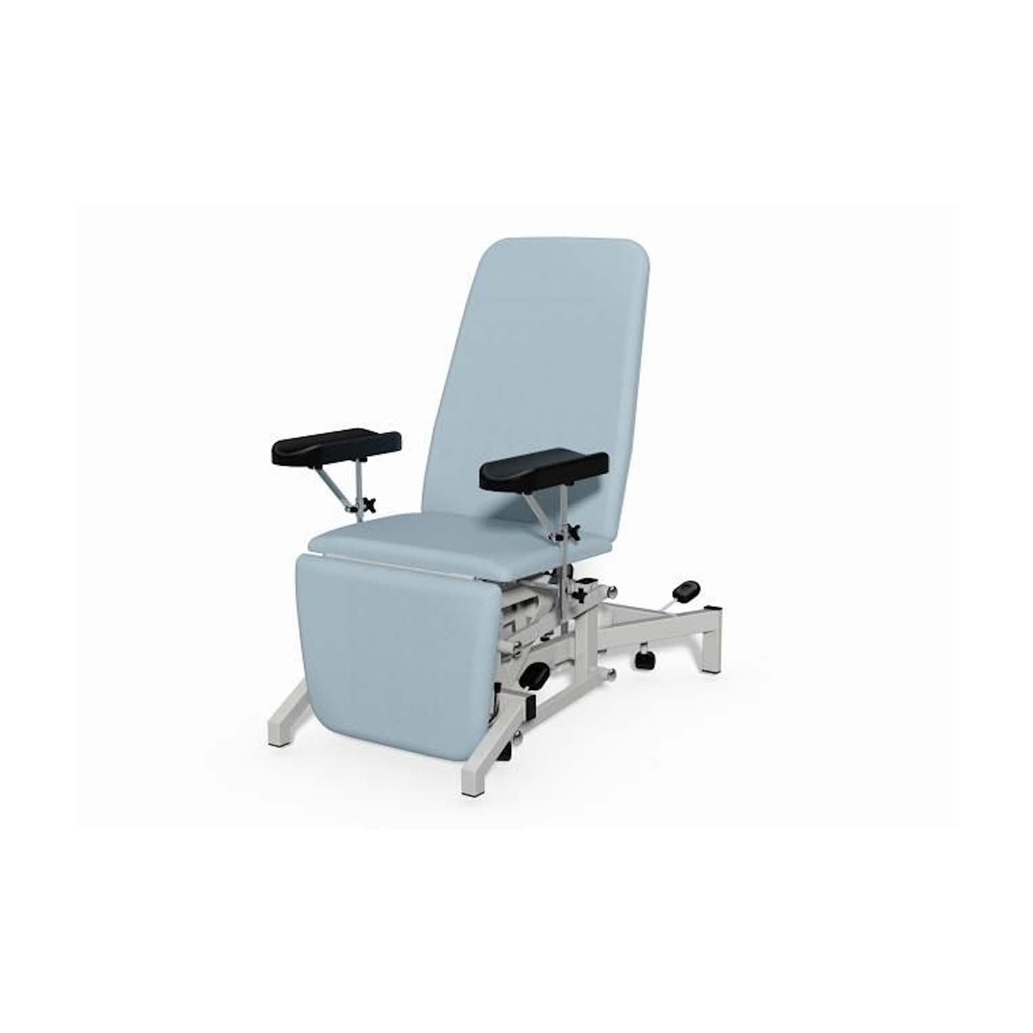 Plinth 2000 Model 93B Phlebotomy Chair | Electric | Cool Blue