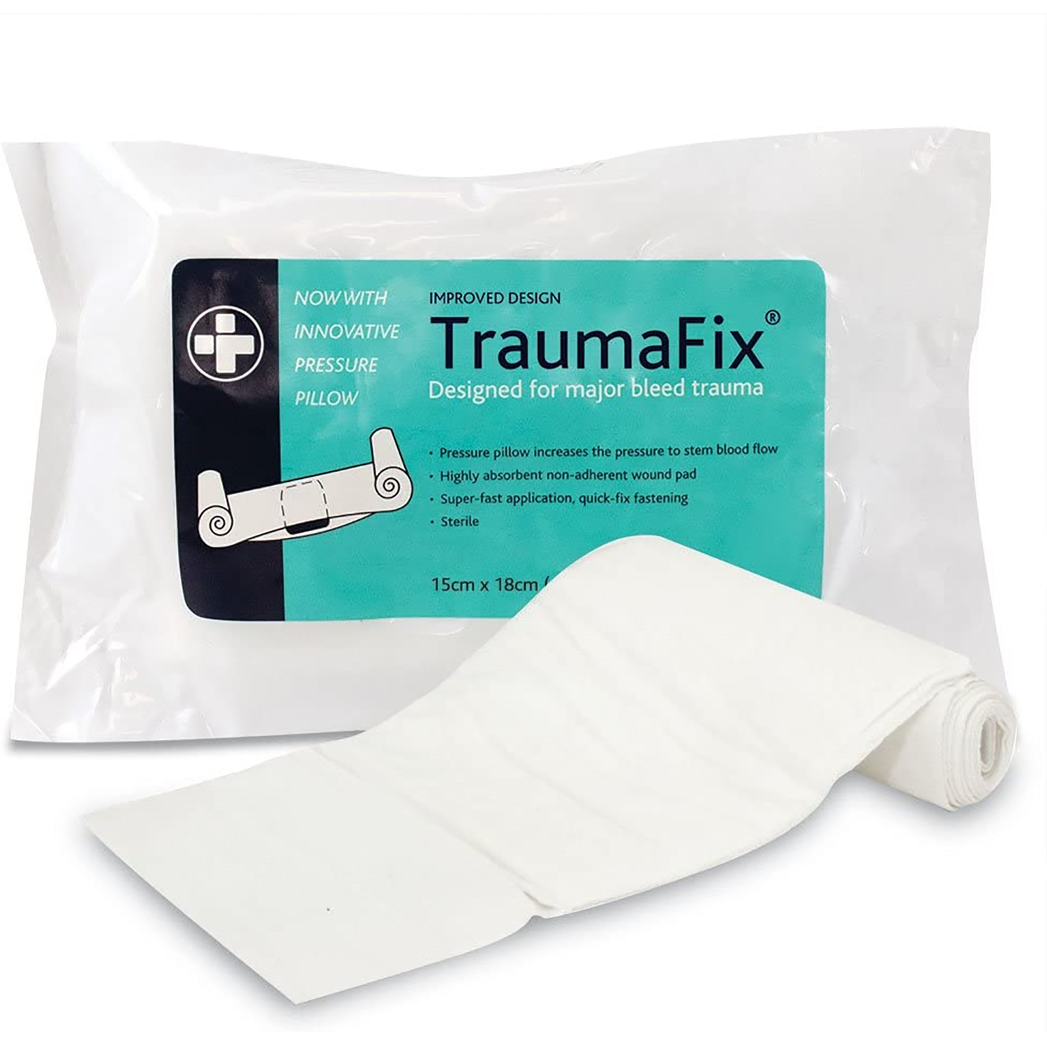 TraumaFix Dressing | 15 x 18cm | Single (1)