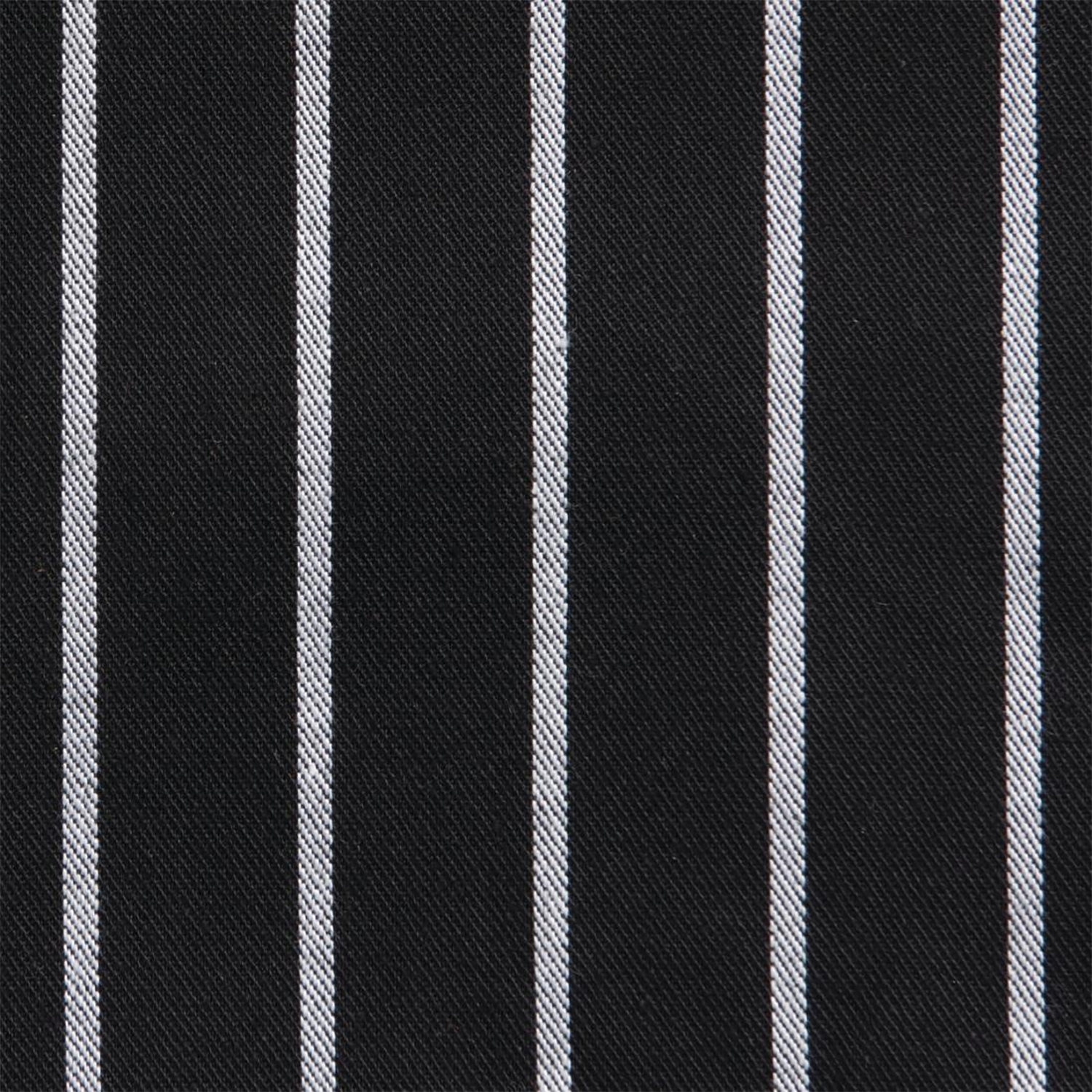 Chef Works Premium Woven Bib Apron | Black and White | Single (6)