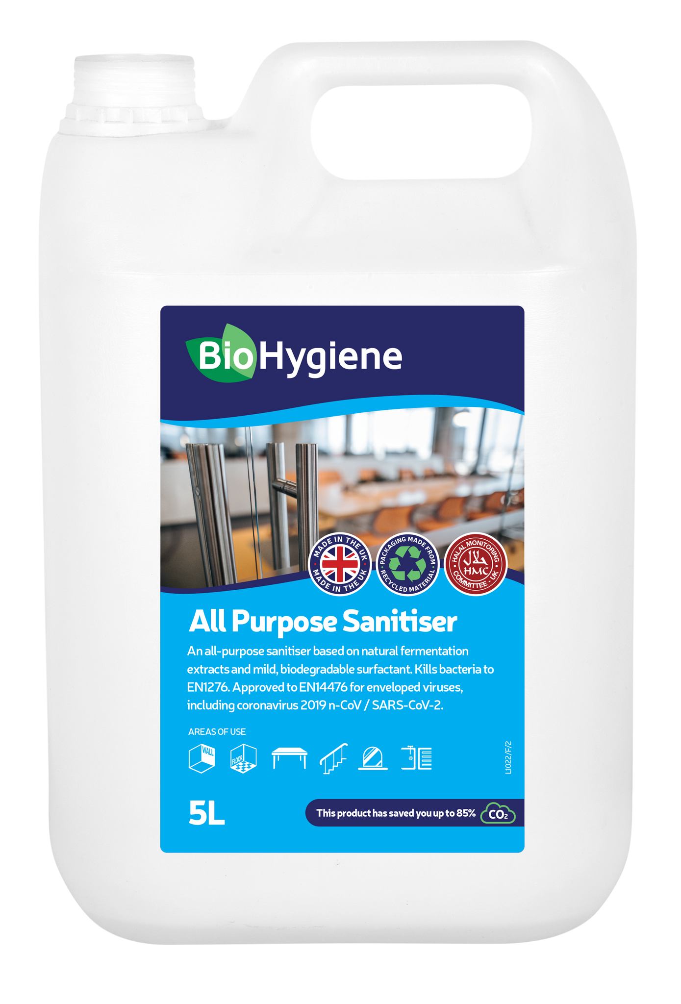 BioHygiene All Purpose Sanitiser Fragranced RTU | 5L | Single