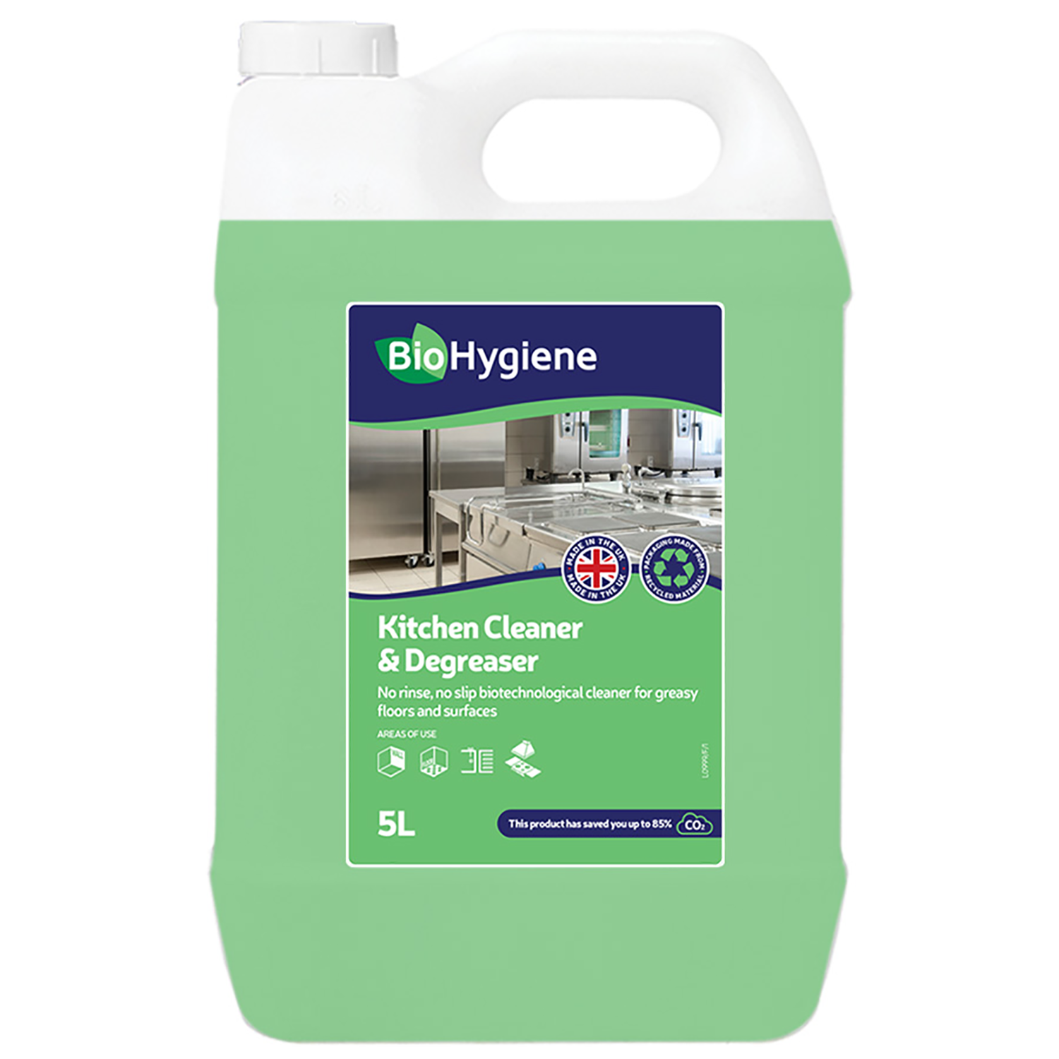 BioHygiene Kitchen Cleaner & Degreaser | 5L | Single