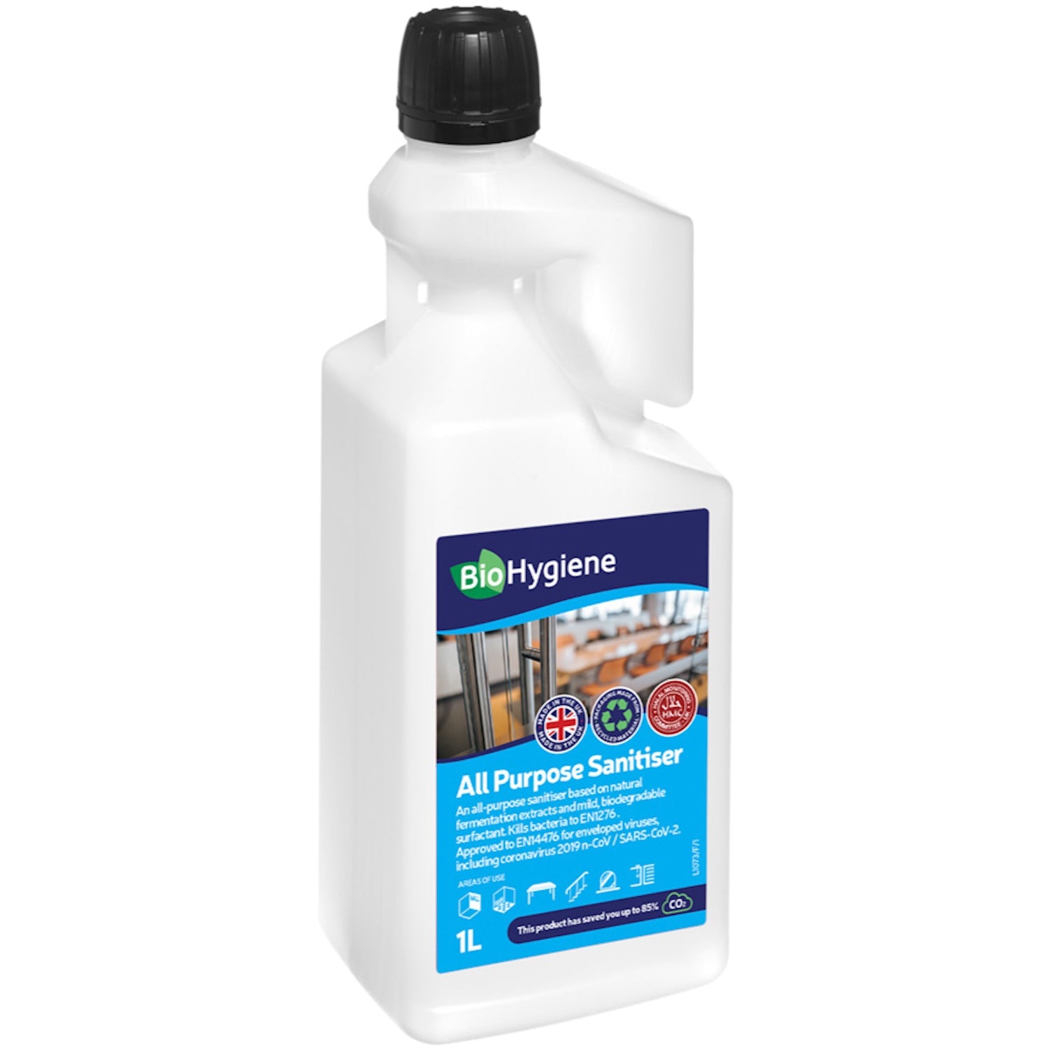 BioHygiene All Purpose Sanitiser Concentrate Fragranced | 1L | Single