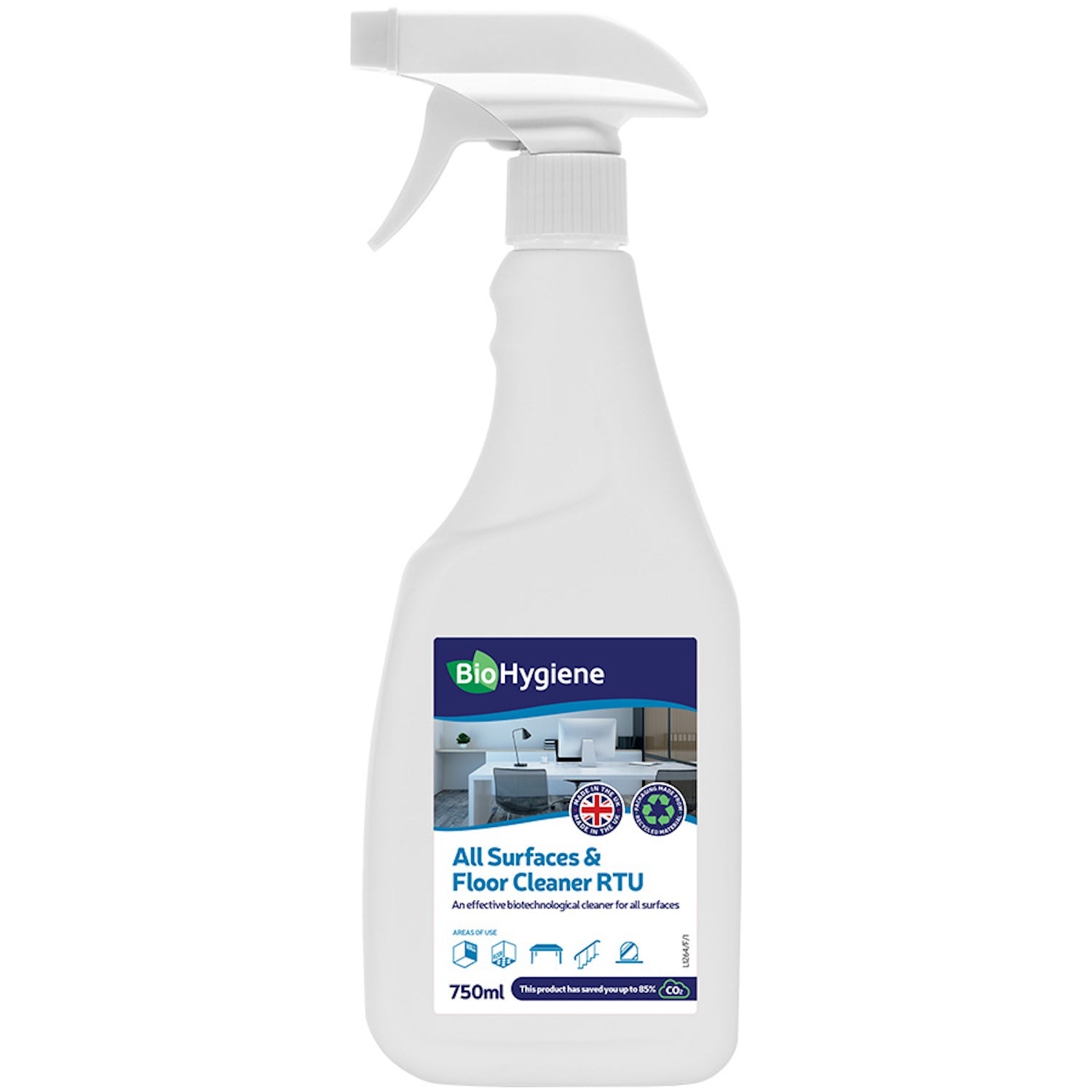 BioHygiene All Surfaces & Floor Cleaner RTU | 750ml | Single