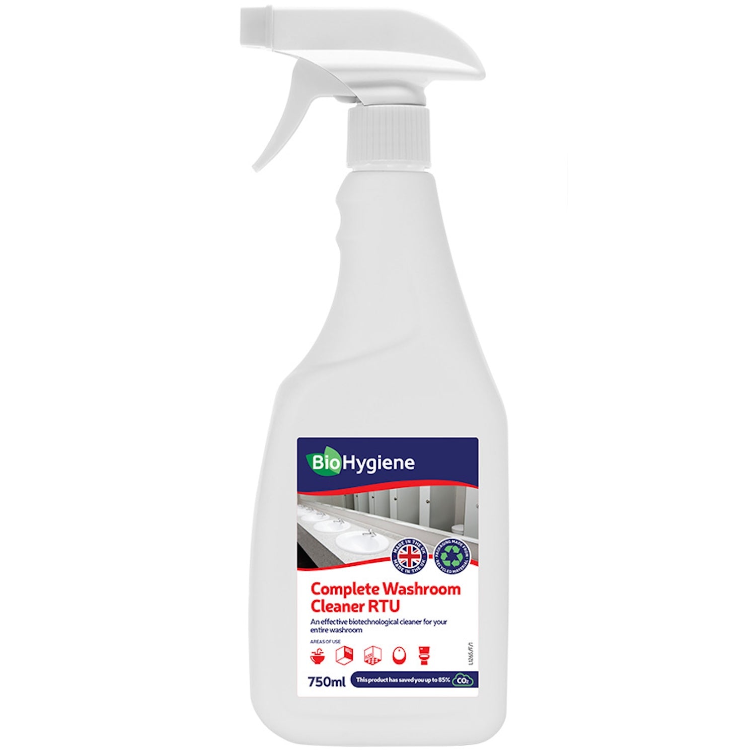 BioHygiene Complete Washroom Cleaner RTU | 750ml | Single