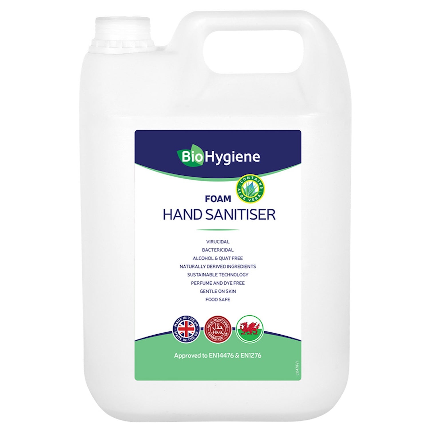 BioHygiene Foam Hand Sanitiser | 5L | Single
