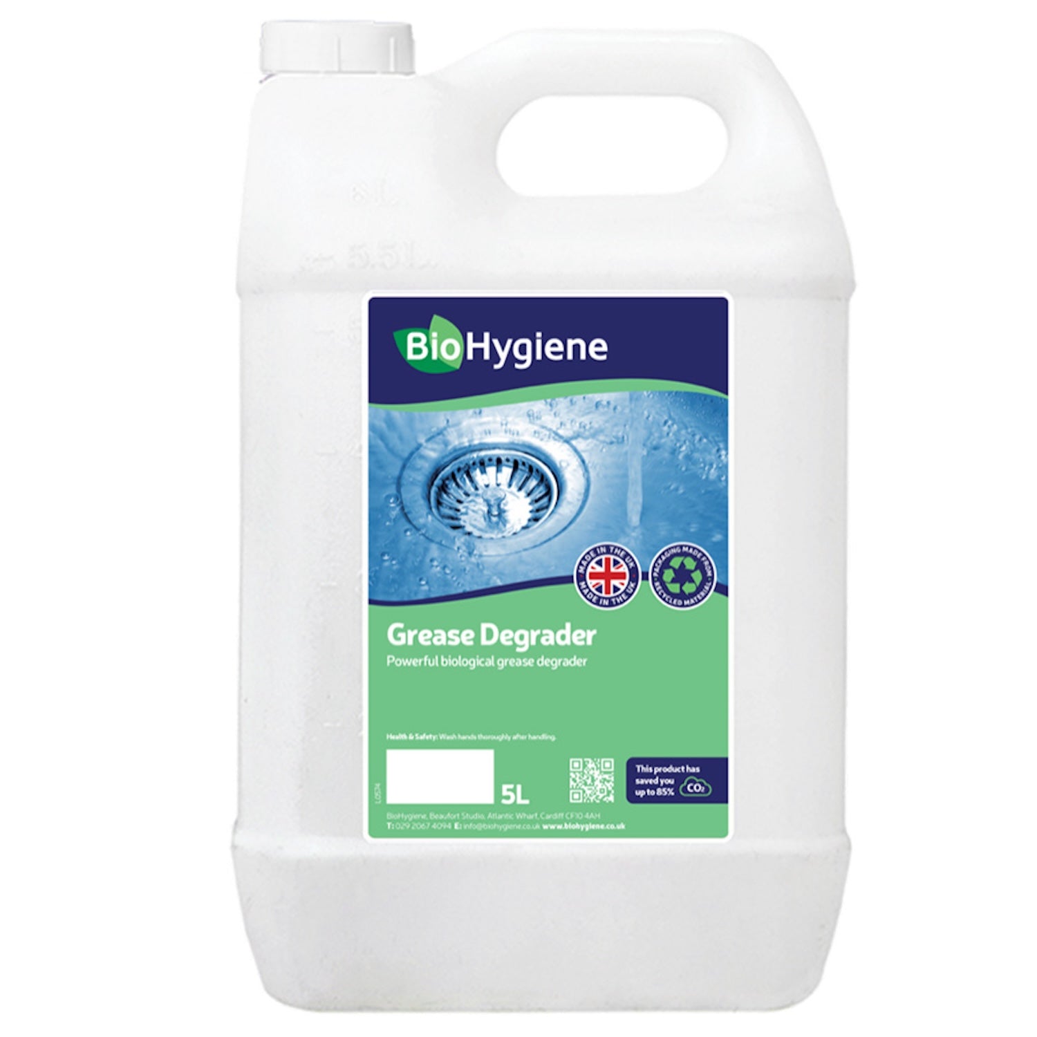 BioHygiene Grease Degrader | 5L | Single