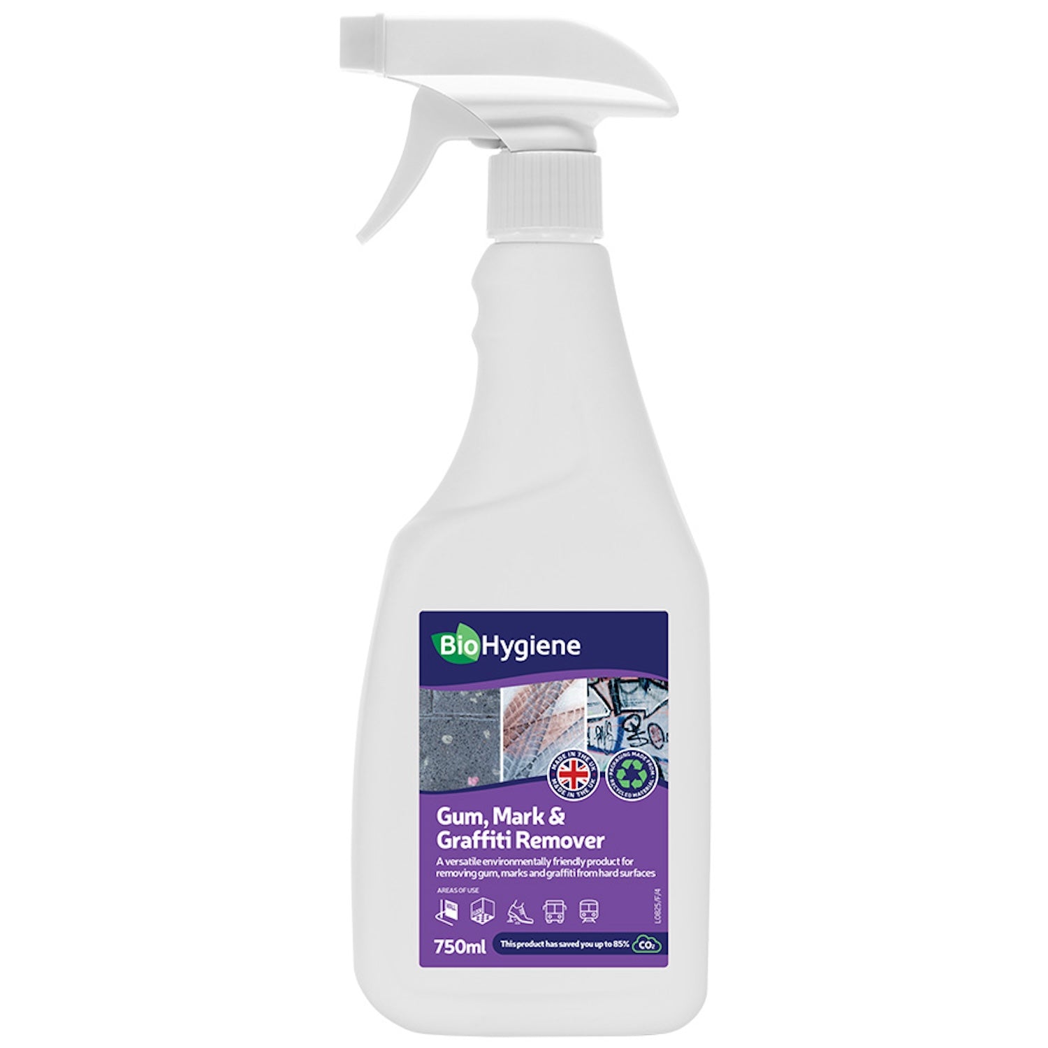 BioHygiene Gum, Mark & Graffiti Remover | 750ml | Single