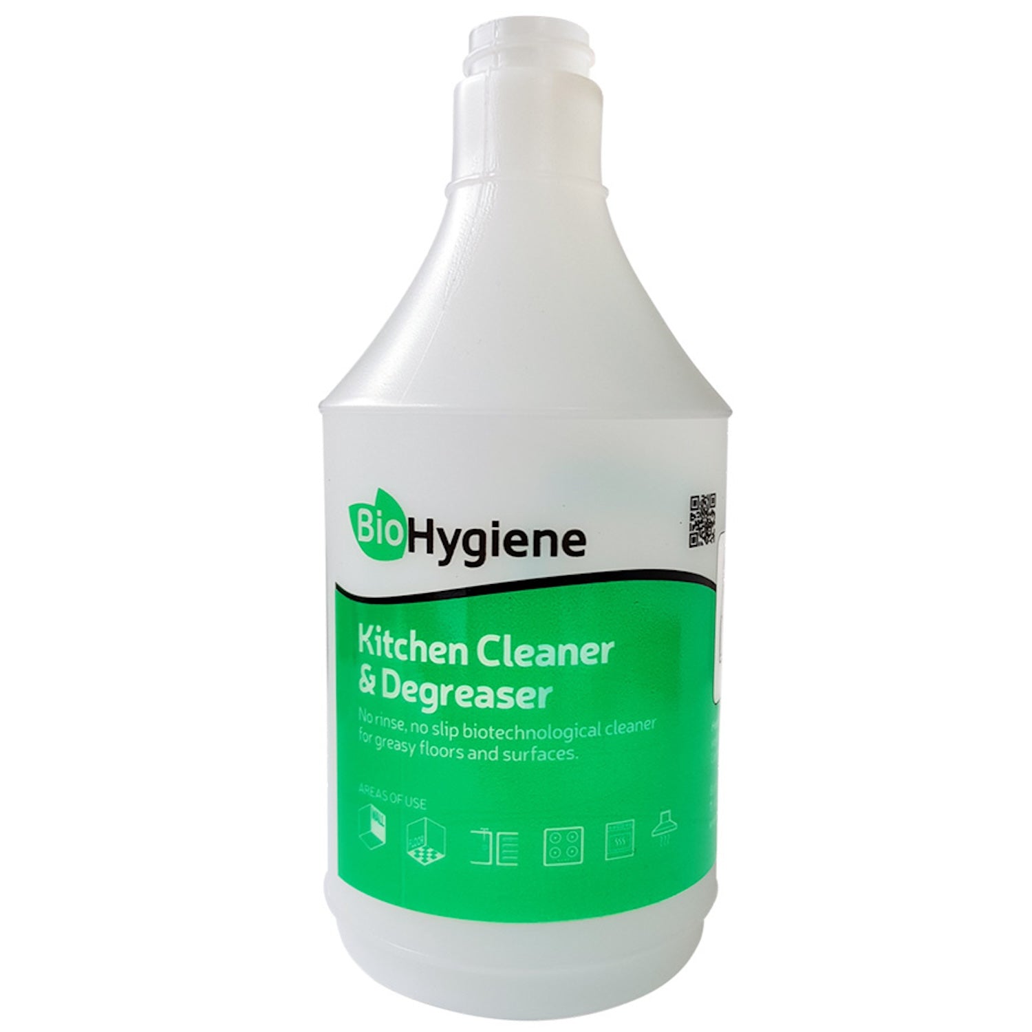 BioHygiene Kitchen Cleaner & Degreaser | Empty Trigger Bottle | 750ml | Single