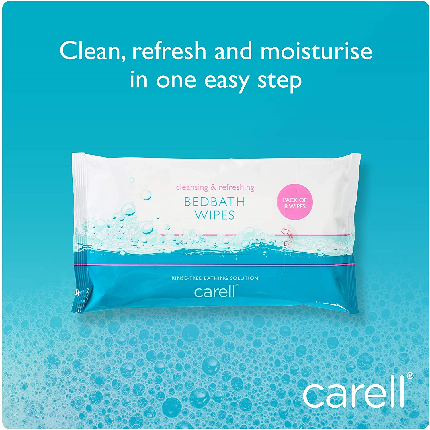 Carell Bedbath Wipes | pack of 8 wipes (3)