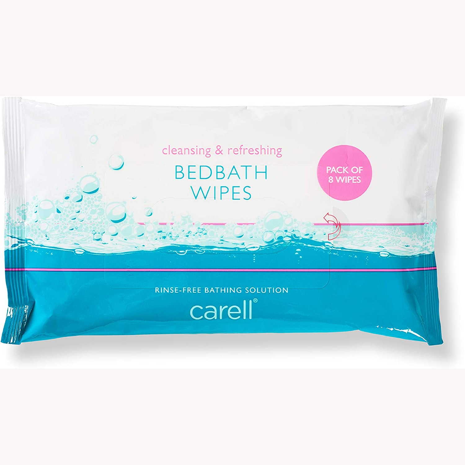 Carell Bedbath Wipes | pack of 8 wipes