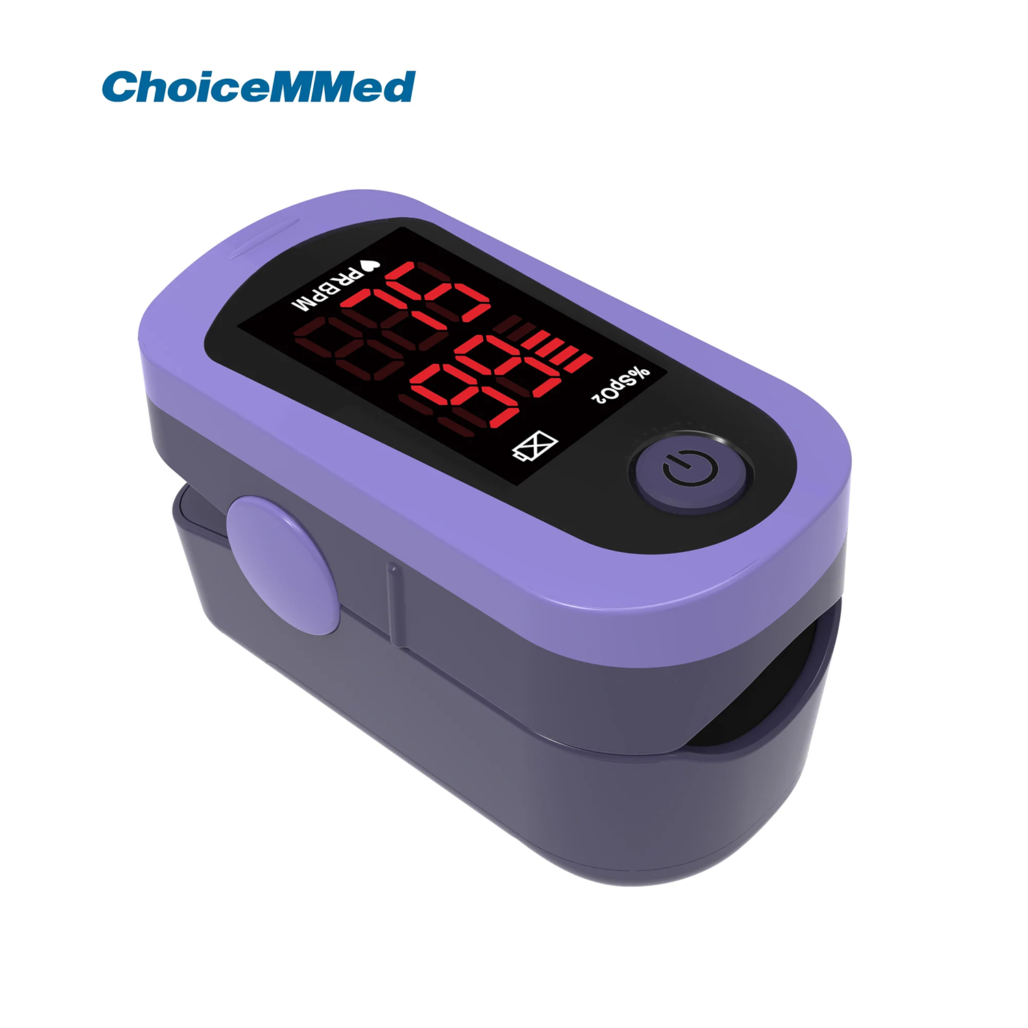 ChoiceMMed LED Digital Finger Pulse Oximeter Blood Oxygen Saturation SPO2 Heart Rate Monitor Tonometer