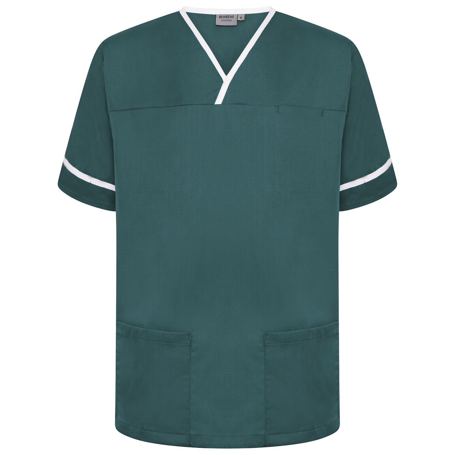 Contrast Trim Smart Scrub Top (13)