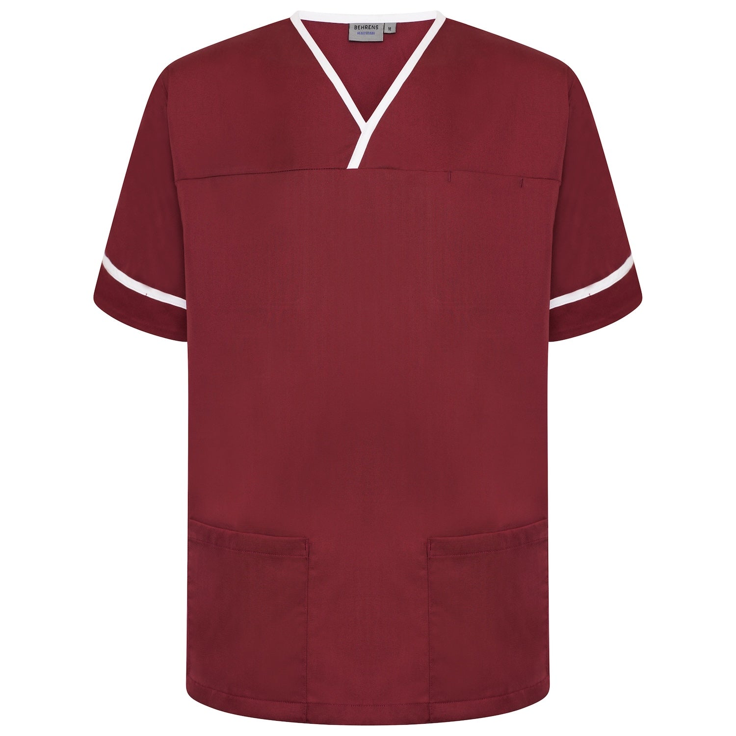 Contrast Trim Smart Scrub Top (11)