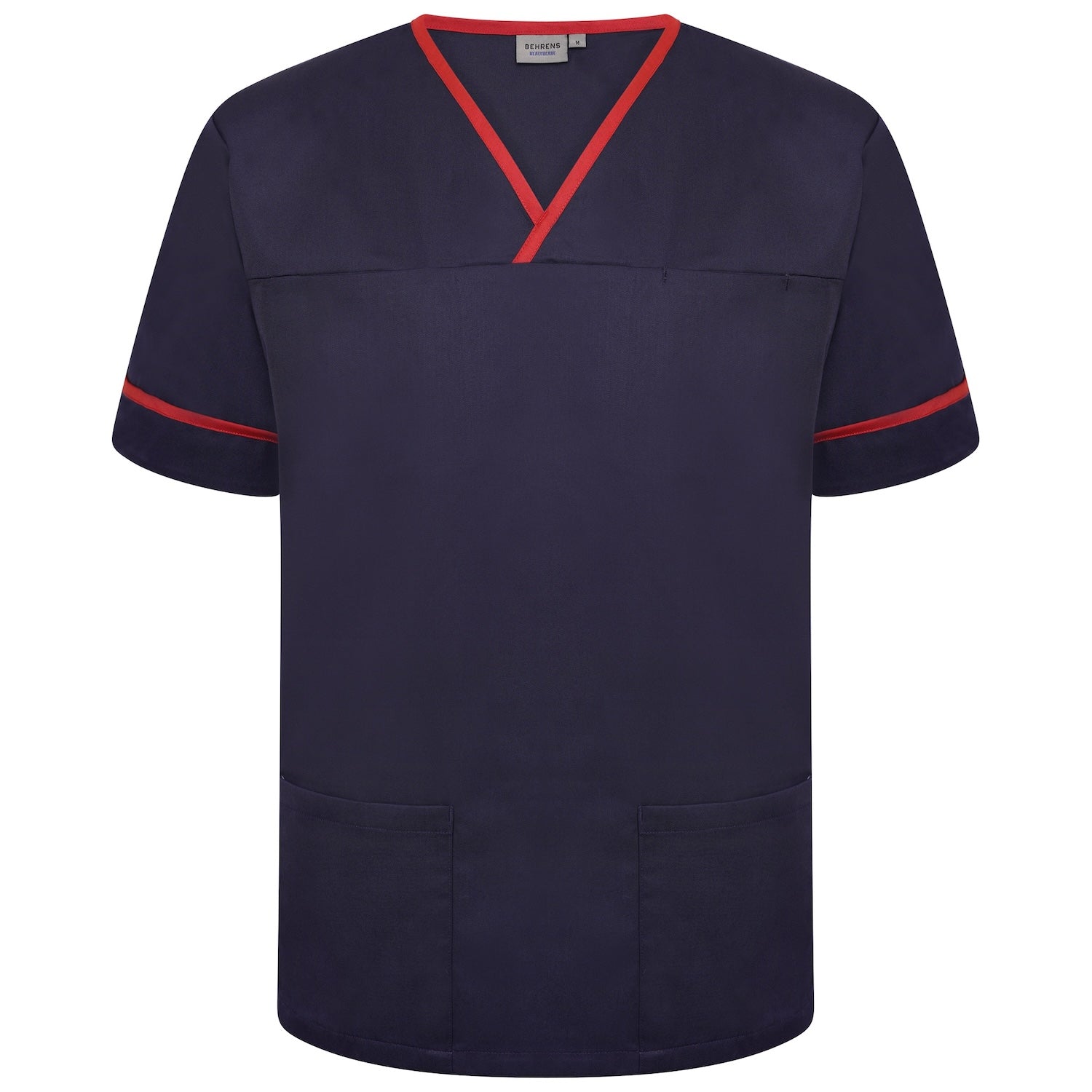 Contrast Trim Smart Scrub Top (9)