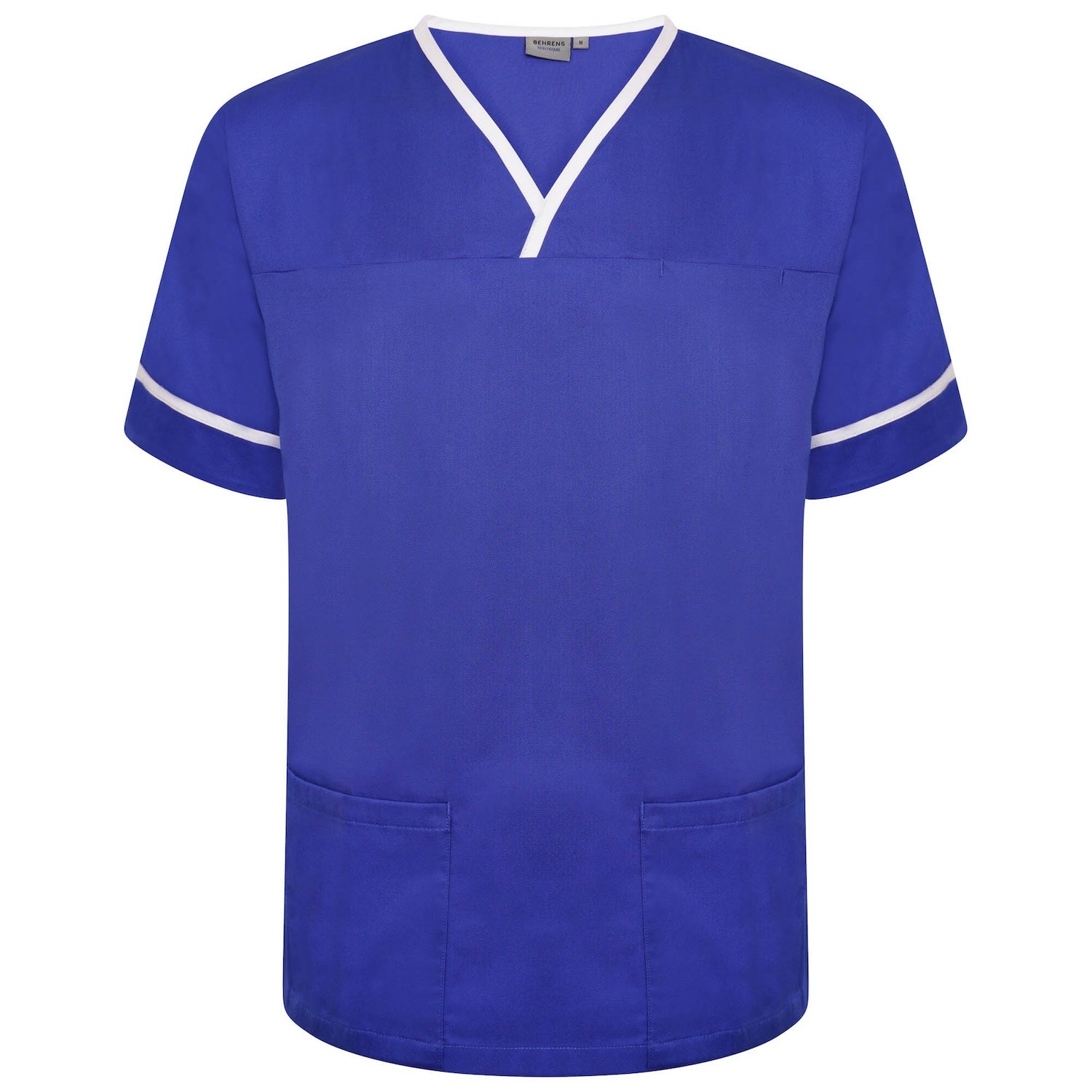 Contrast Trim Smart Scrub Top (5)