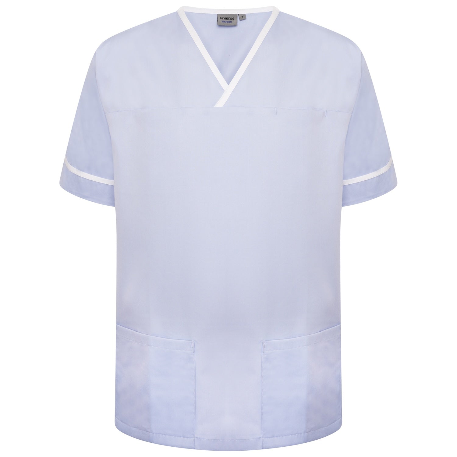 Contrast Trim Smart Scrub Top (2)