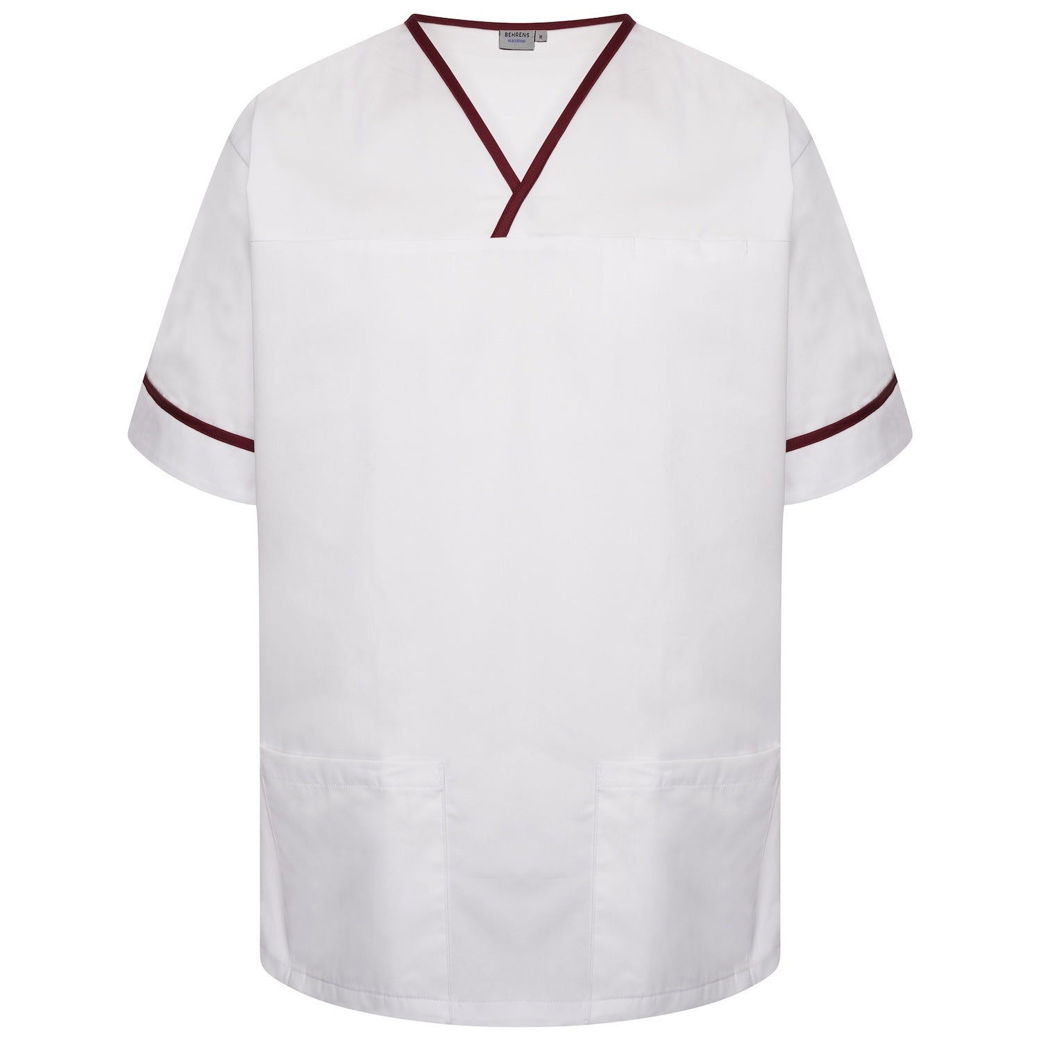 Contrast Trim Smart Scrub Top (1)