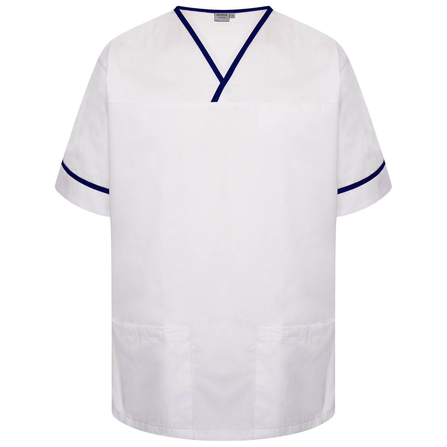 Contrast Trim Smart Scrub Top