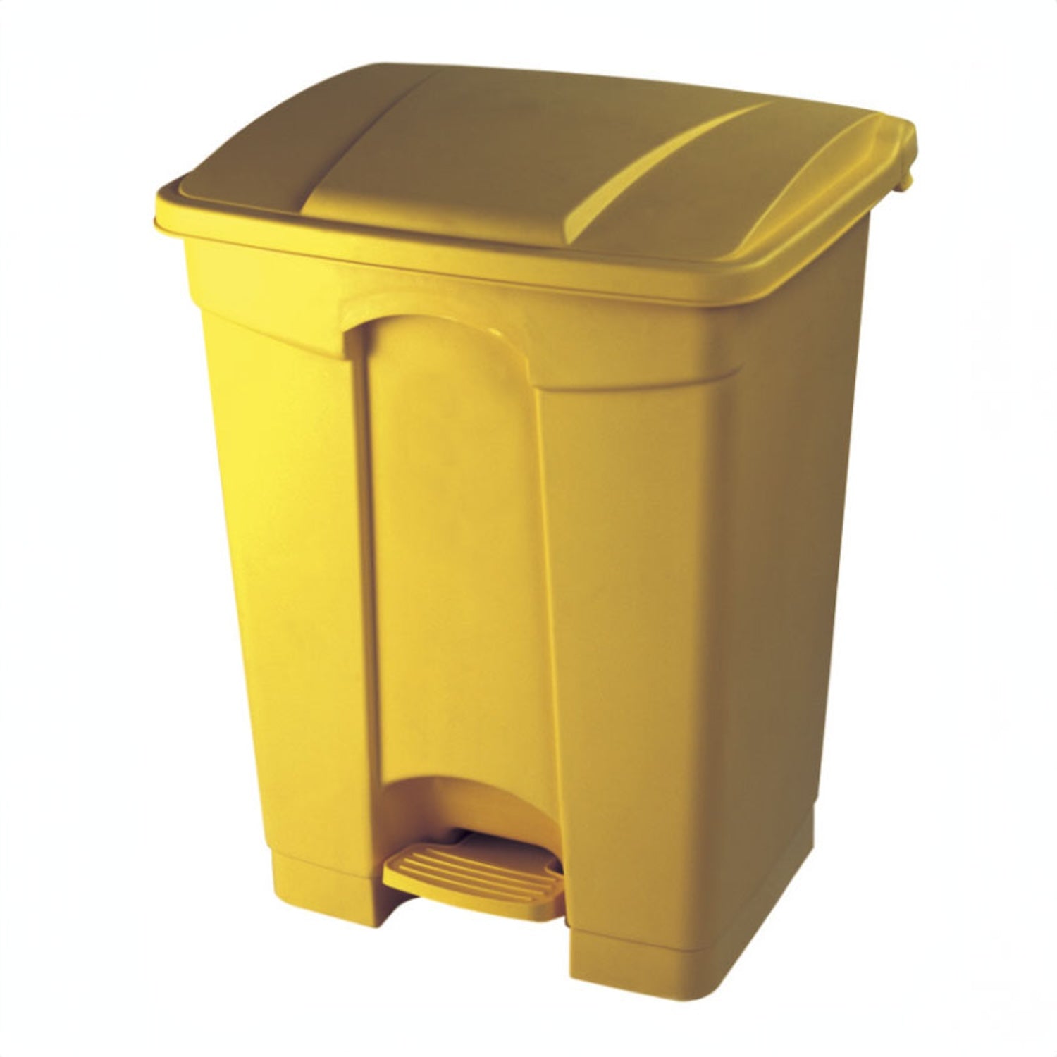 Pedal Bin | Pastic | 45L | Yellow