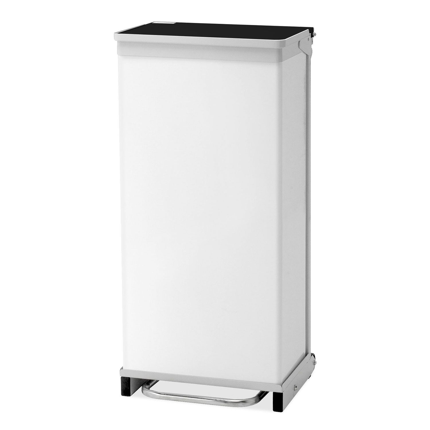 Bristol Maid 90L Hands Free & Silent Closing Bin | Black Lid