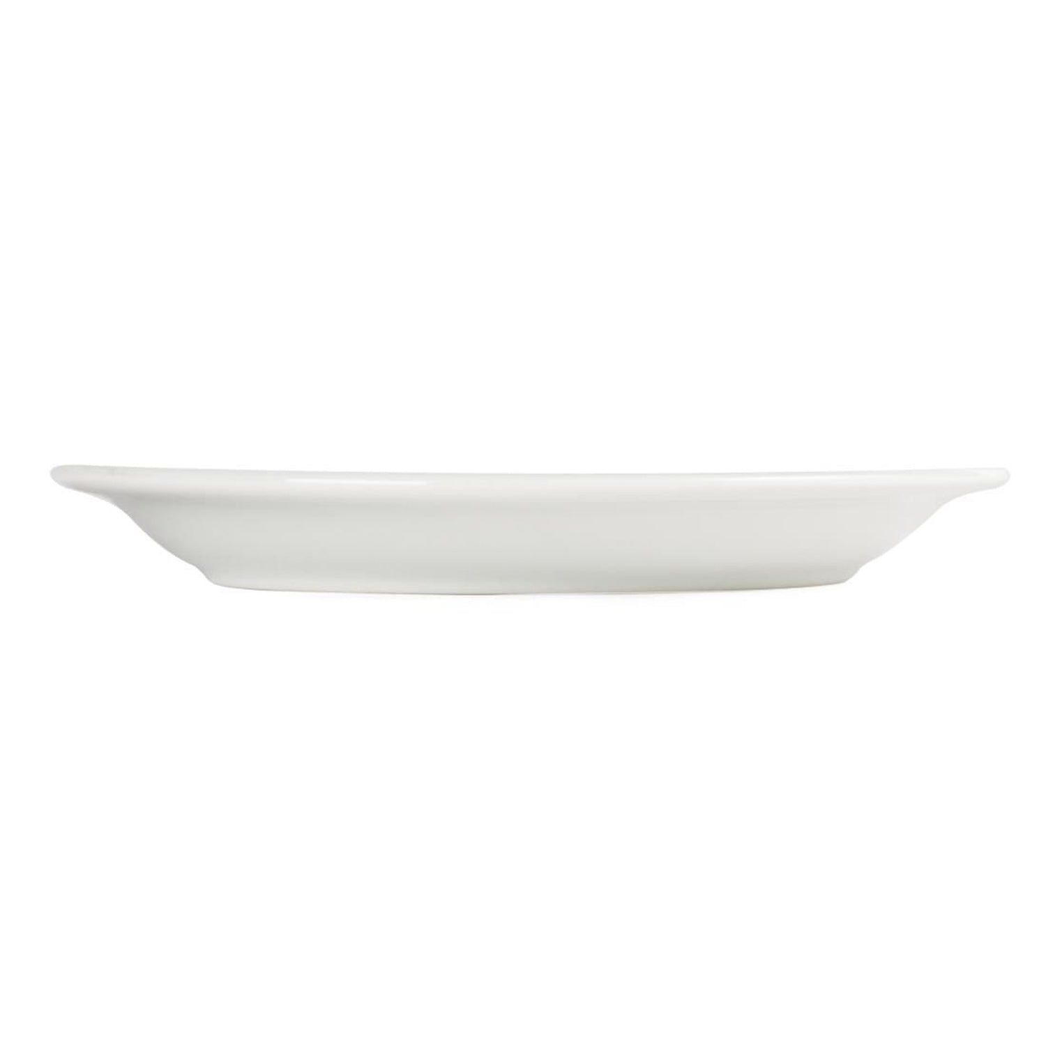 Plate Narrow Rimmed 202(Ø)mm/ 9" | White | Pack of 12 (1)