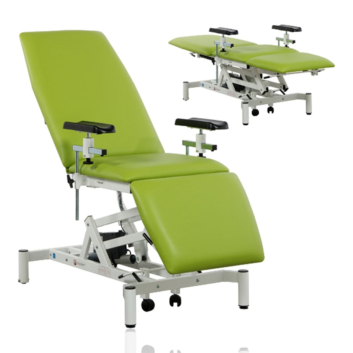 Doherty Phlebotomy Chair | Apple Green & Doherty Phlebotomy Chair | Newbury Blue
