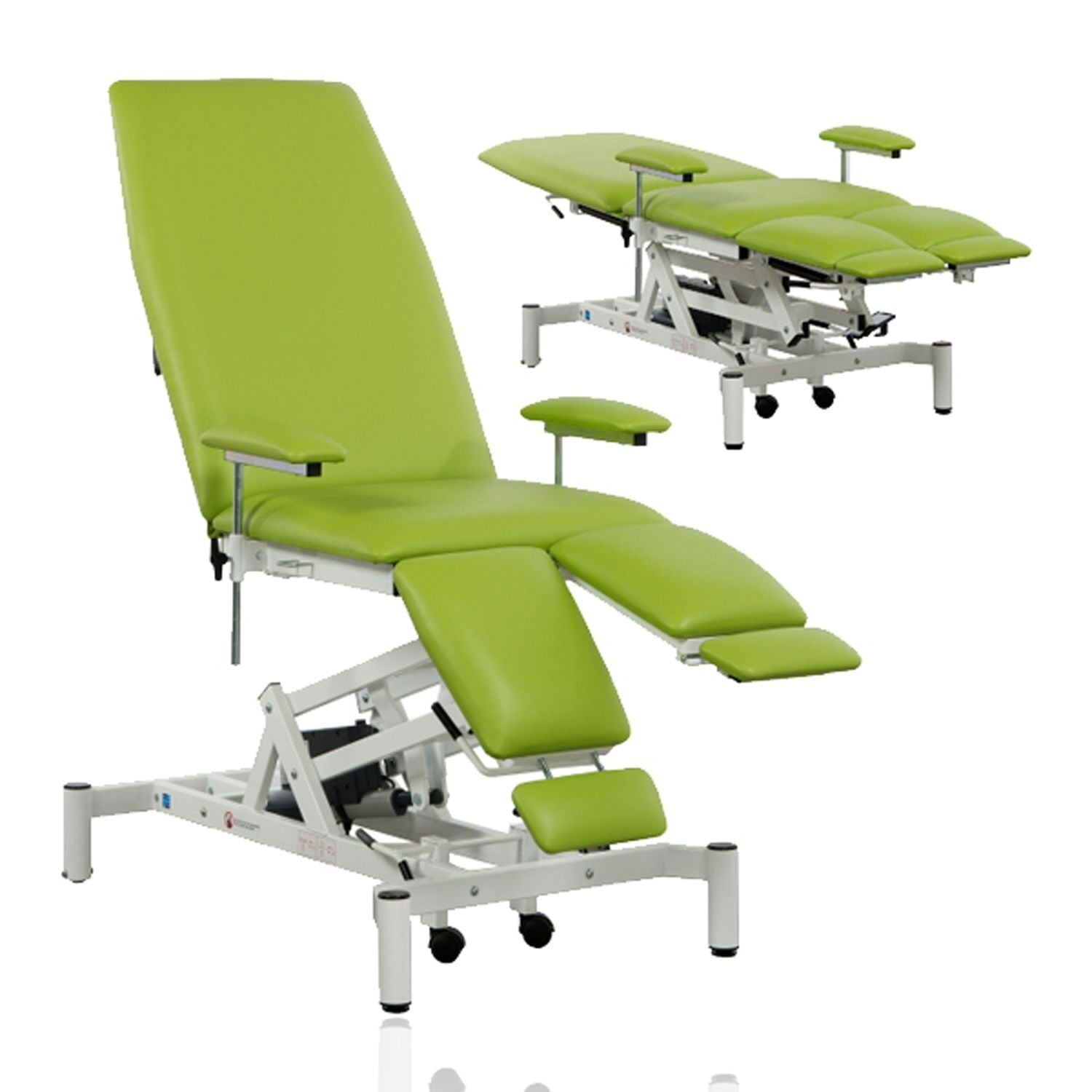 Doherty Vari-Height Treatment Chair | Apple Green & Doherty Vari-Height Treatment Chair | Tan Brown