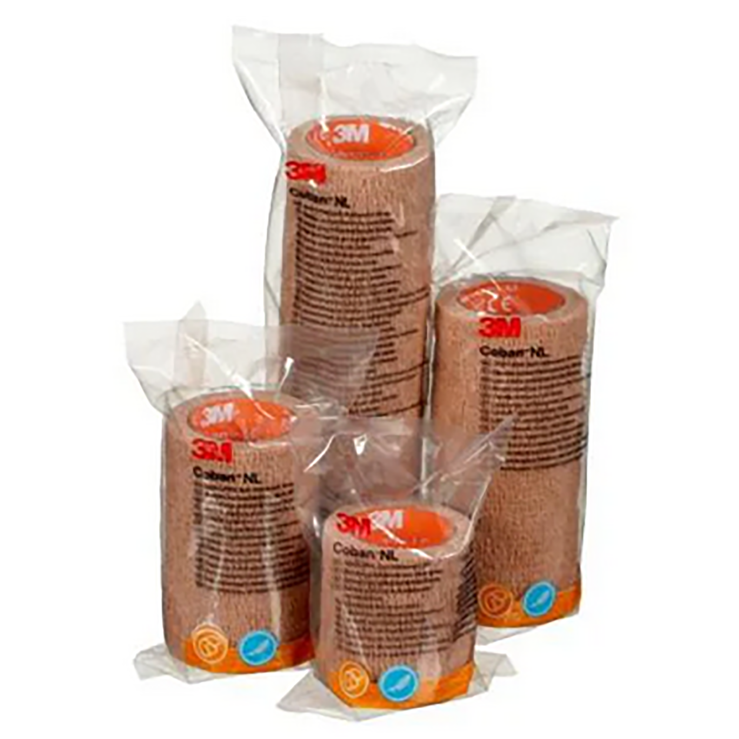 3M Coban Self-Adherent Wrap | 15cm x 4.5m | Tan | Single Roll (1)