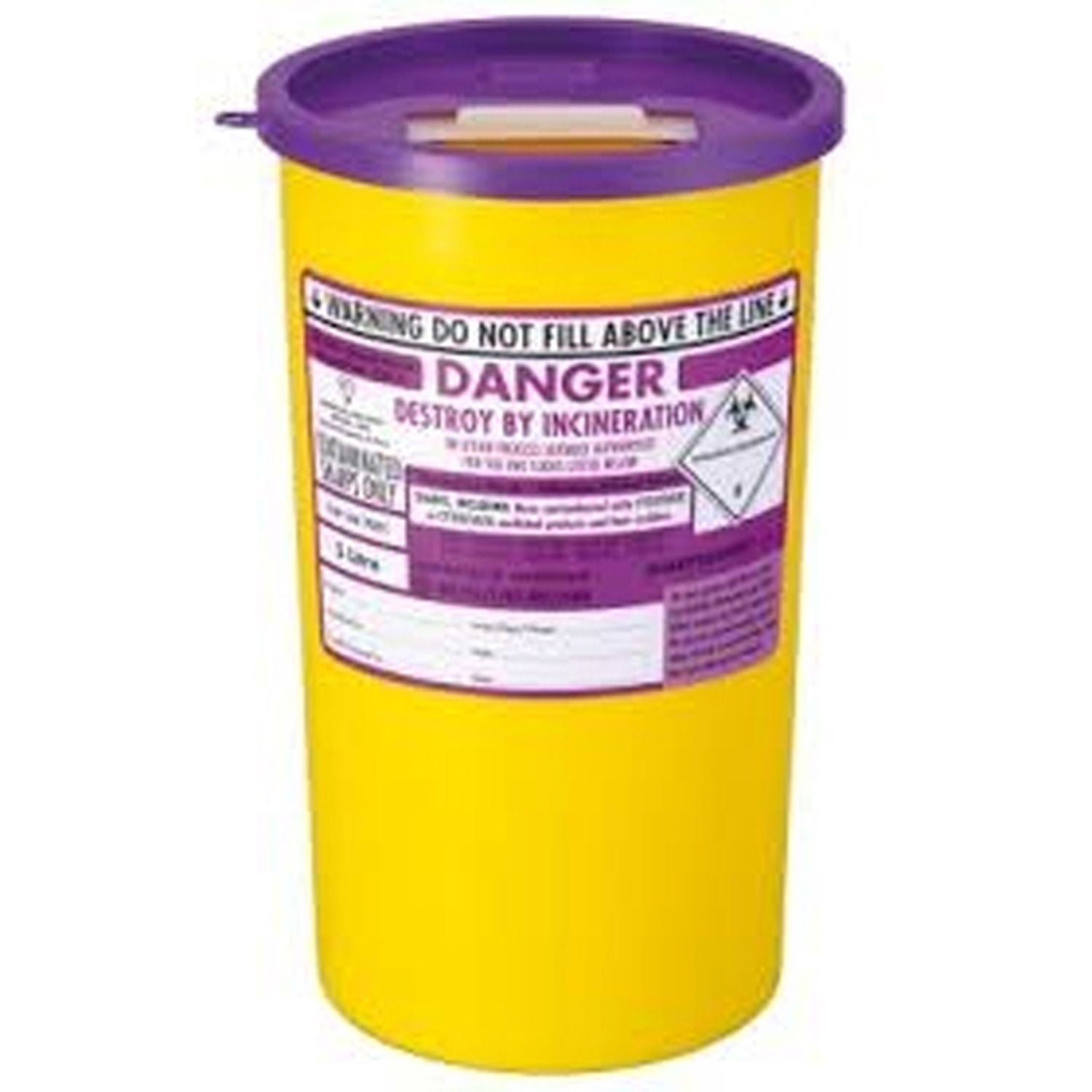 Sharpsguard Cyto Sharps Bin | 5L