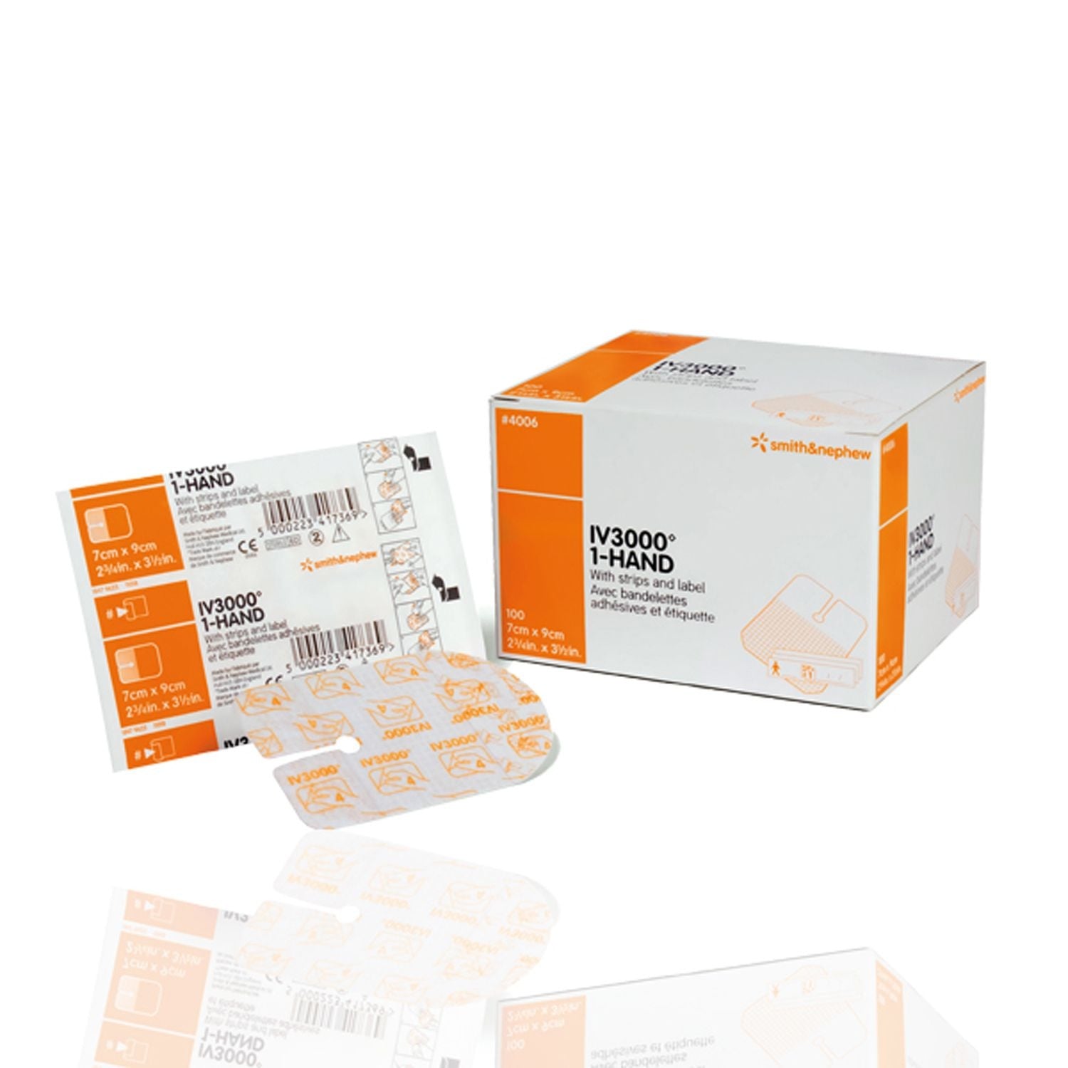 IV3000 1 Hand Application Dressing