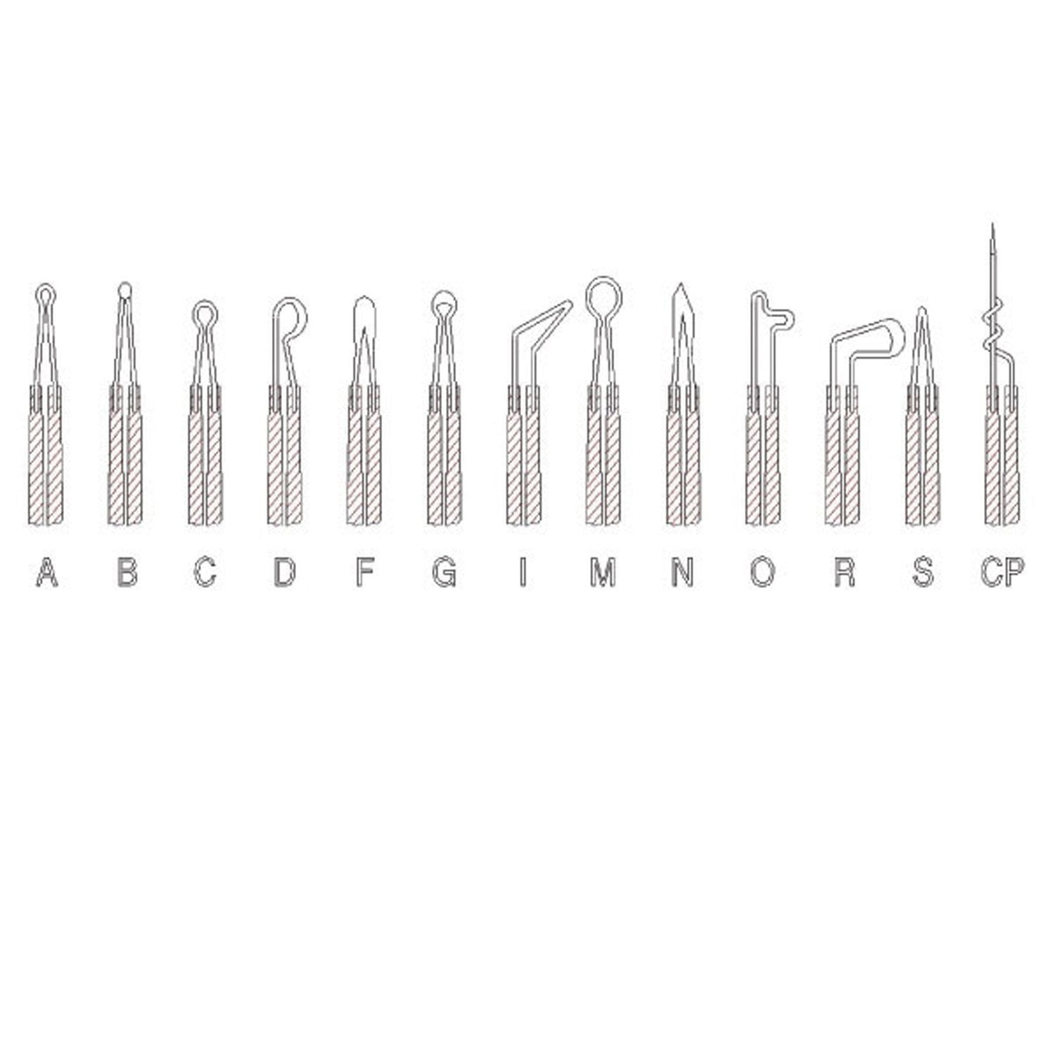 Ophthalmic Cautery | Straight Burners | 2.85cm