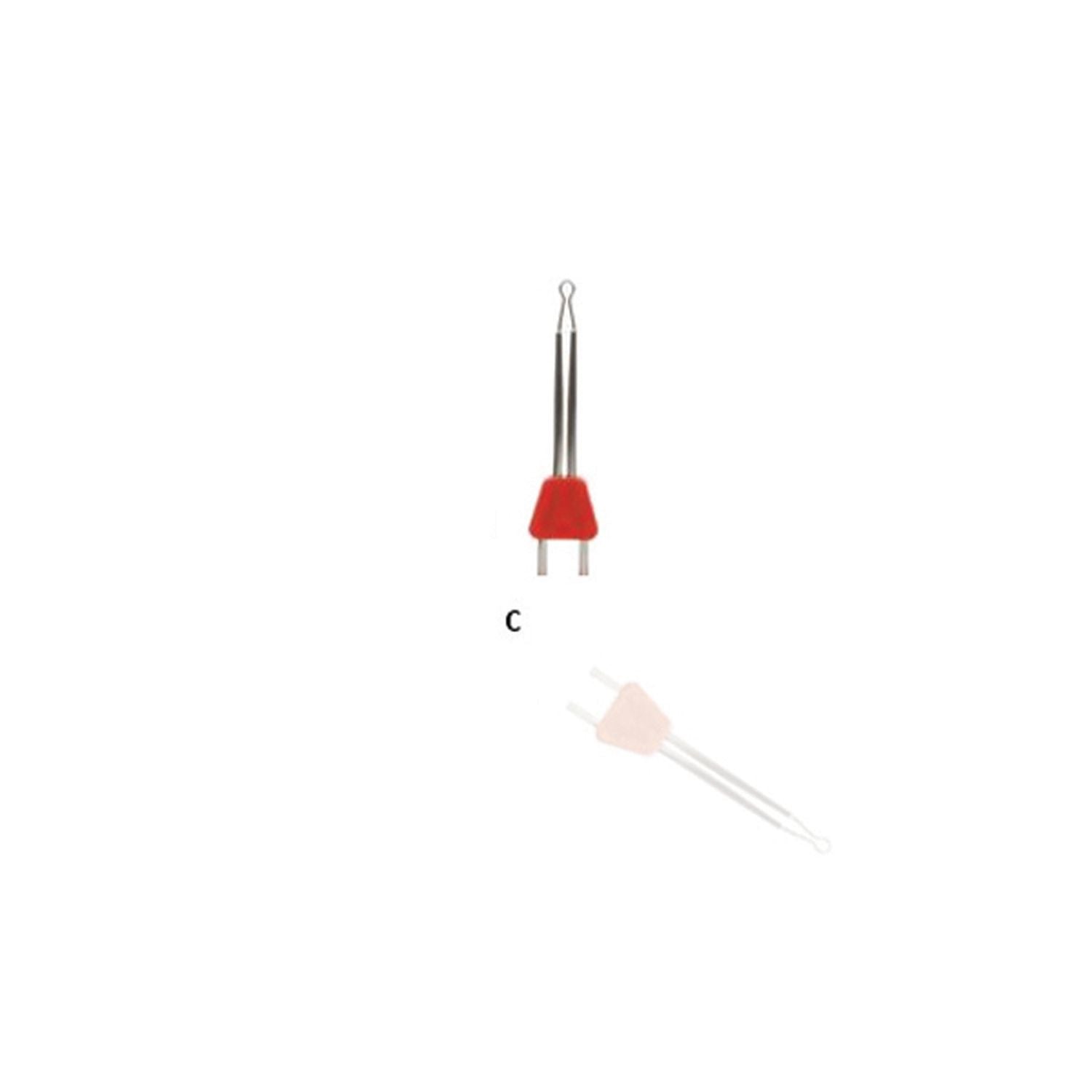 Light Duty Cautery Burner Tip | Curved | 7.5cm | C