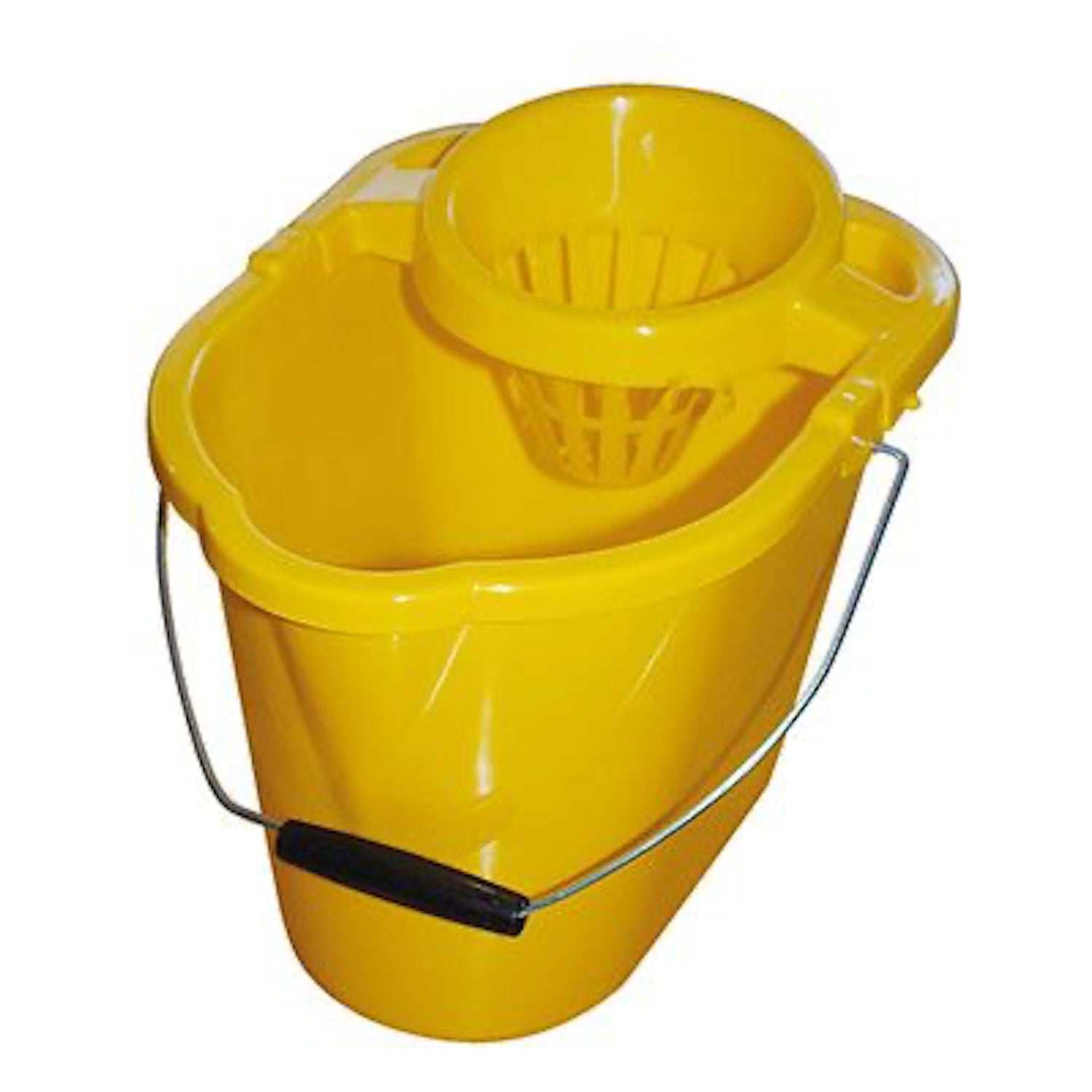 Mop Bucket with Wringer & Mop Bucket with Wringer | Yellow