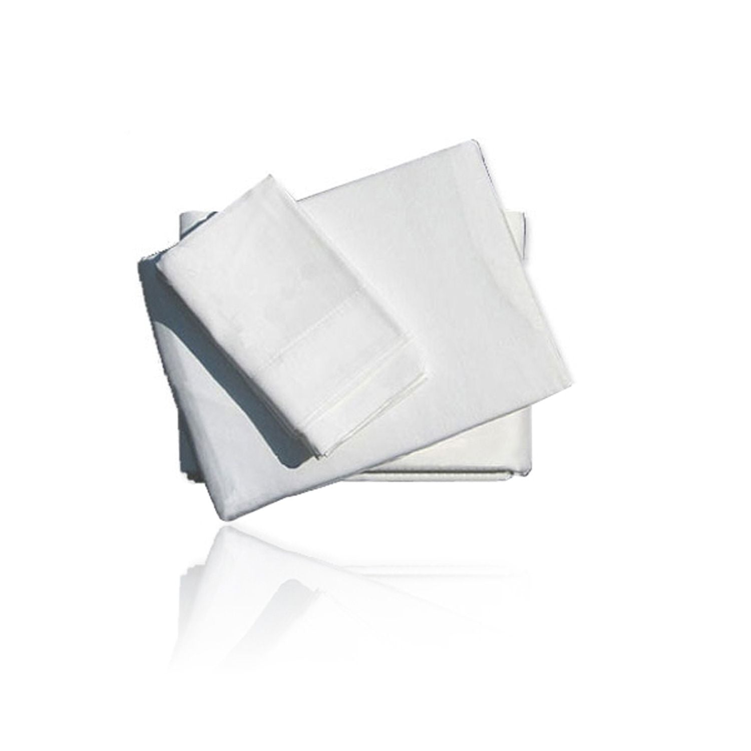 White Disposable Bed Sheet | 229 x 140cm (50 Pieces Per Pack)