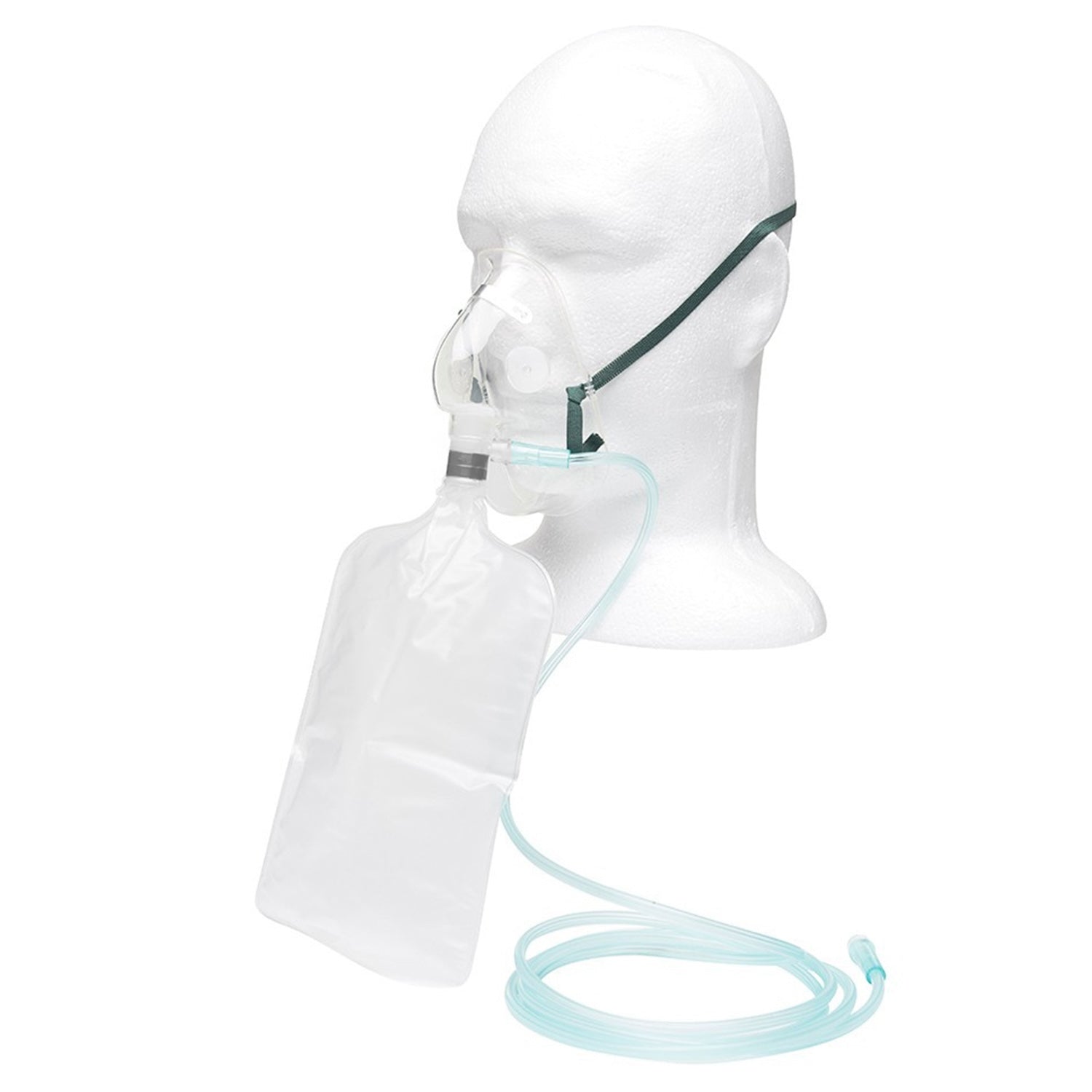 Adult High Concentration Oxygen Mask with Tube | 2.1m | Single (3)